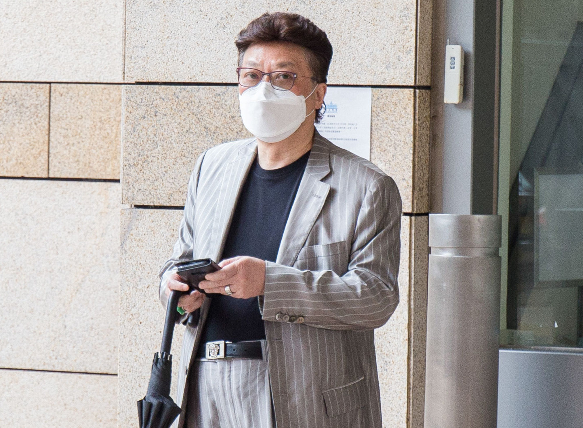 Employment agent Sunny Li testifies at the Coroner’s Court on Thursday. Photo: Brian Wong