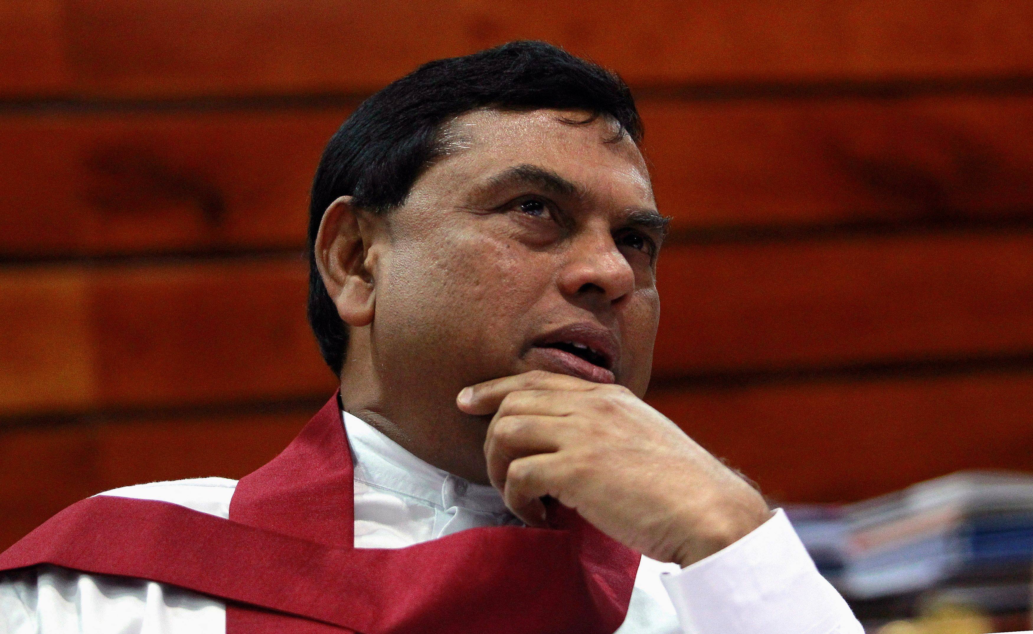 Basil Rajapaksa, brother of Sri Lanka’s President Gotabaya Rajapaksa, has resigned.Photo: Reuters