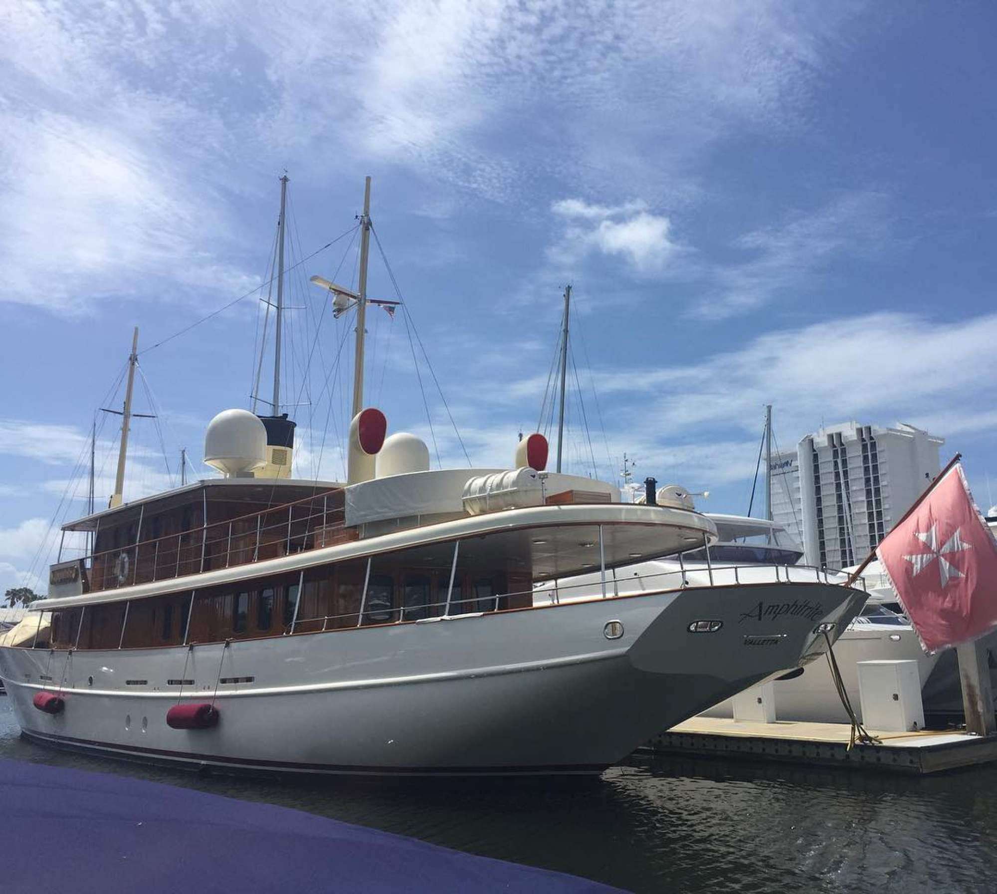A yacht is just one of Pirates of the Caribbean actor Johnny Depp’s extravagant purchases. Photo: @jwoods1996/Instagram