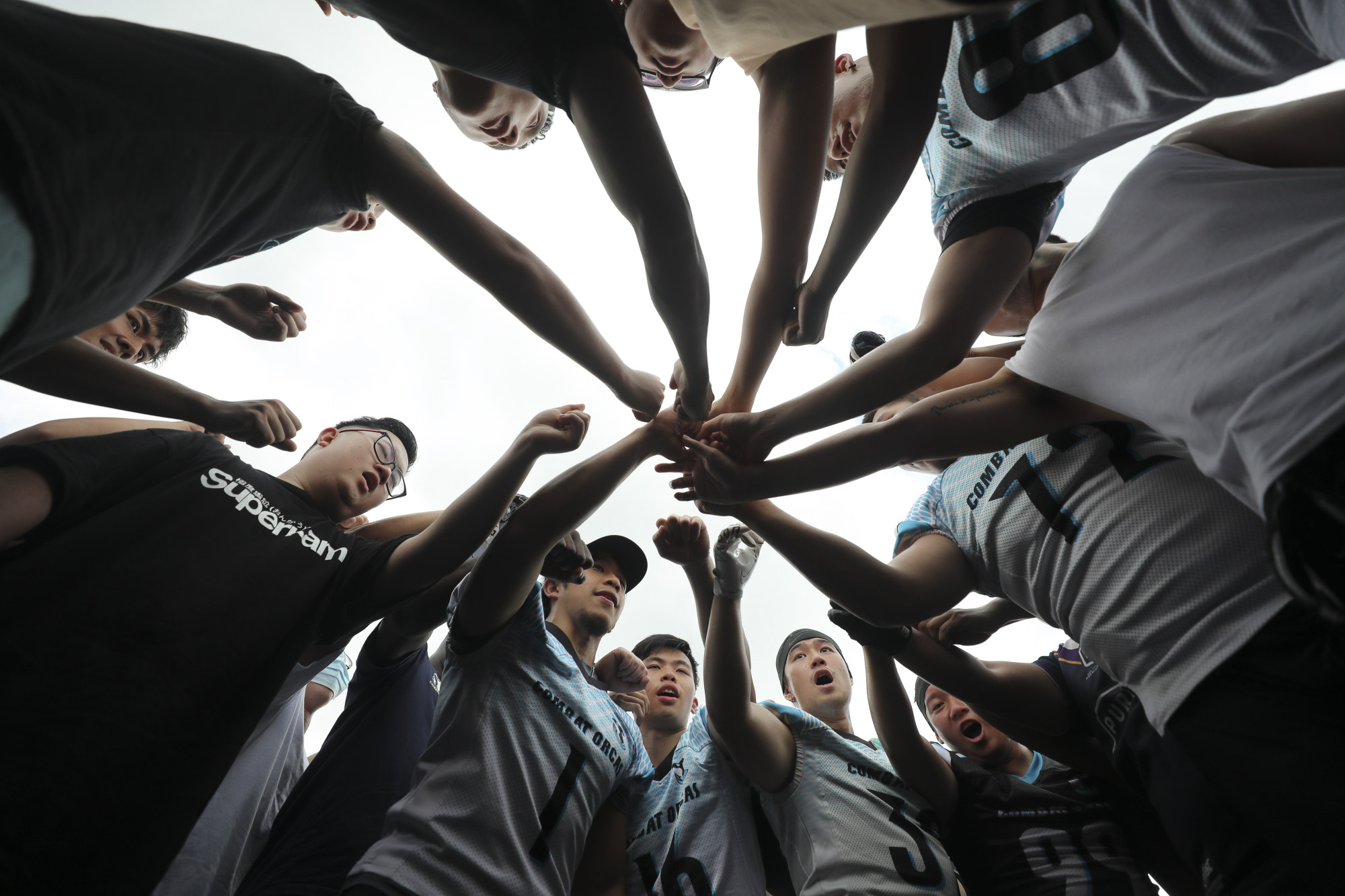 Camaraderie is a big part of the Combat Orca’s approach to play. Photo: Xiaomei Chen