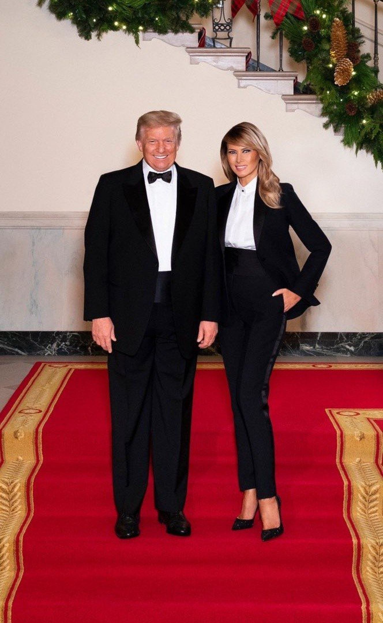 Melania's Pink Christian Louboutin Heels