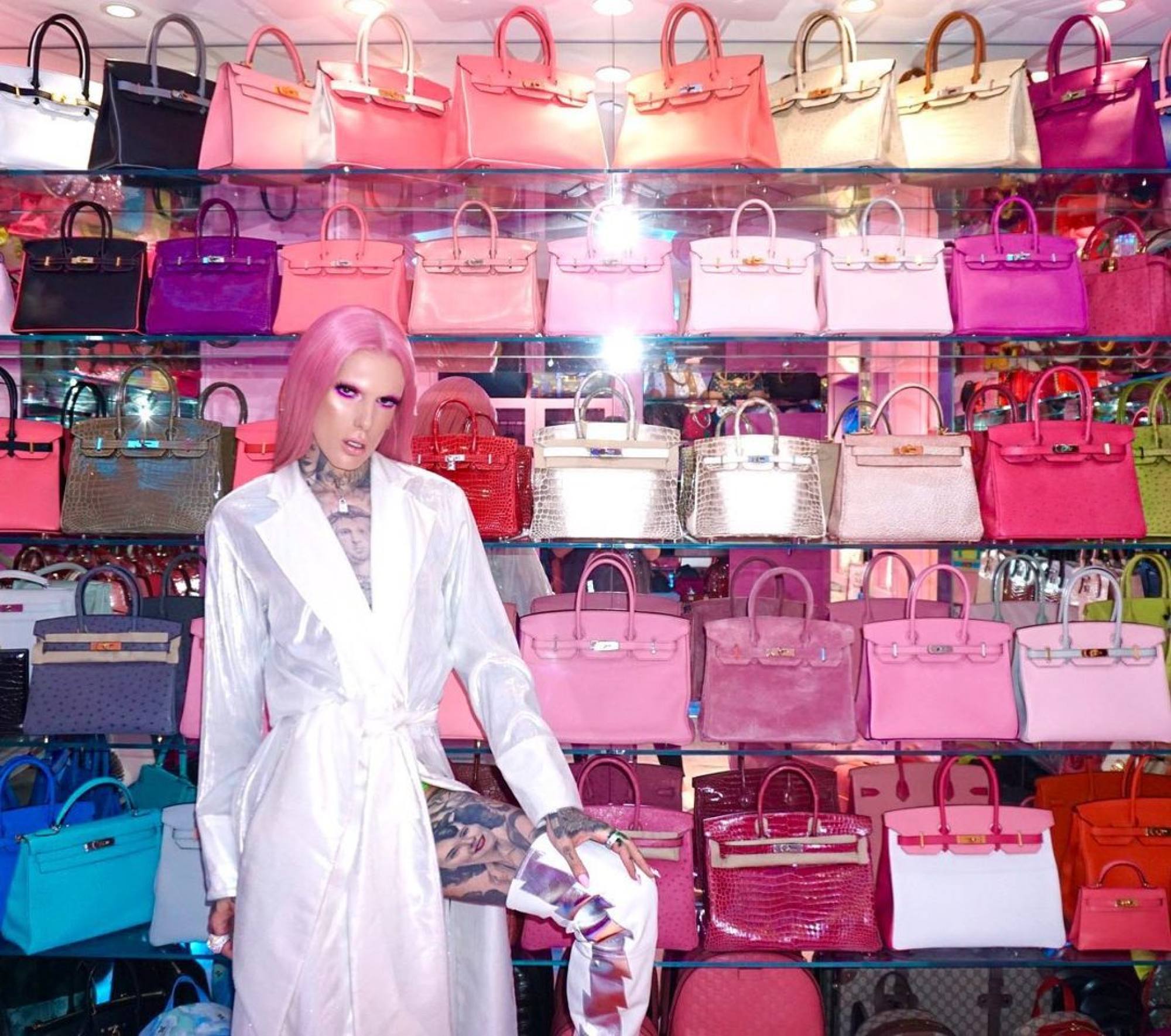 Jeffree Star made “millions” selling huge collection of Birkin