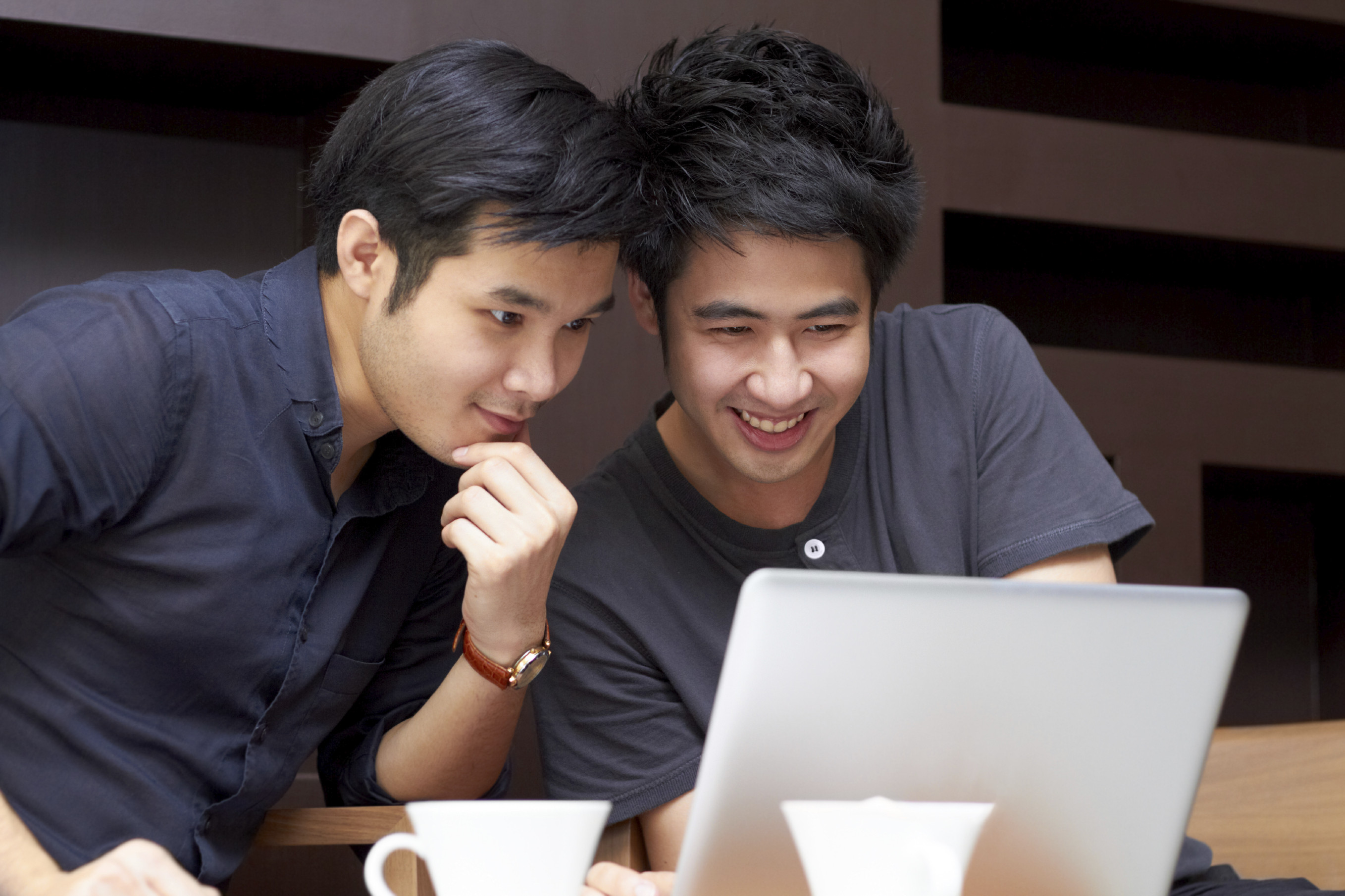Two young men searching for jobs. File photo: iStock