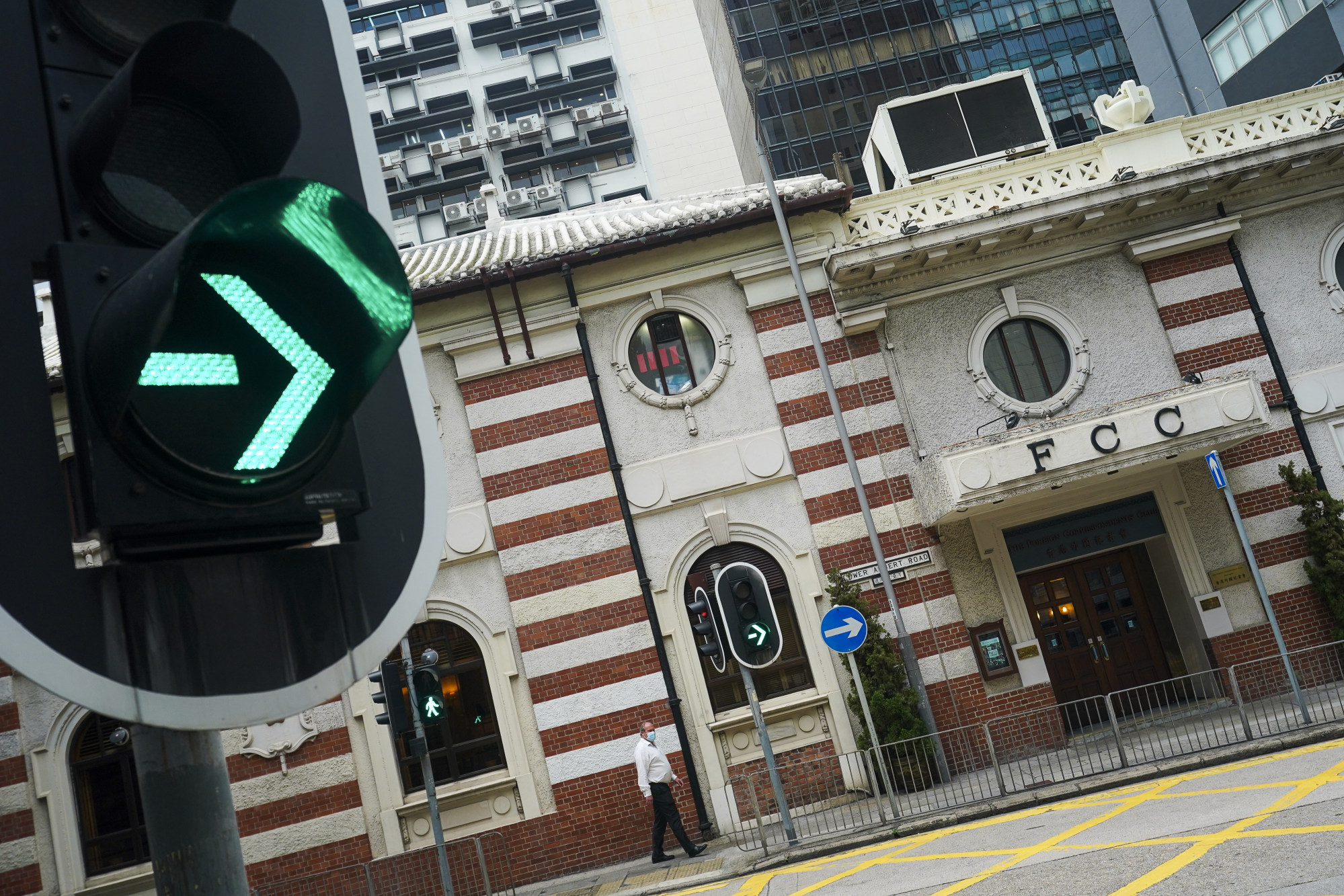 The Foreign Correspondents’ Club in Central. Photo: Felix Wong