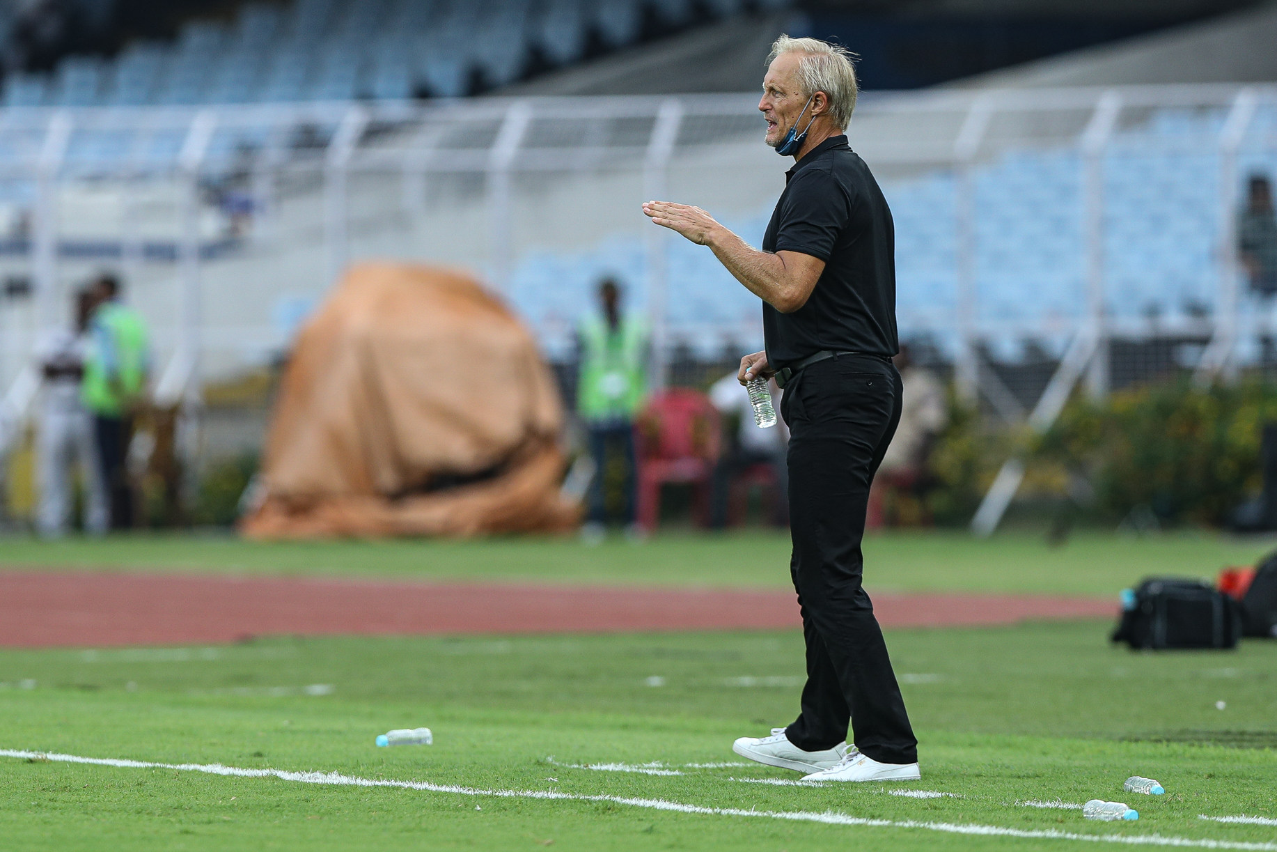 Jorn Andersen delighted with the performance of his boys against Afghanistan. Photo: HKFA
