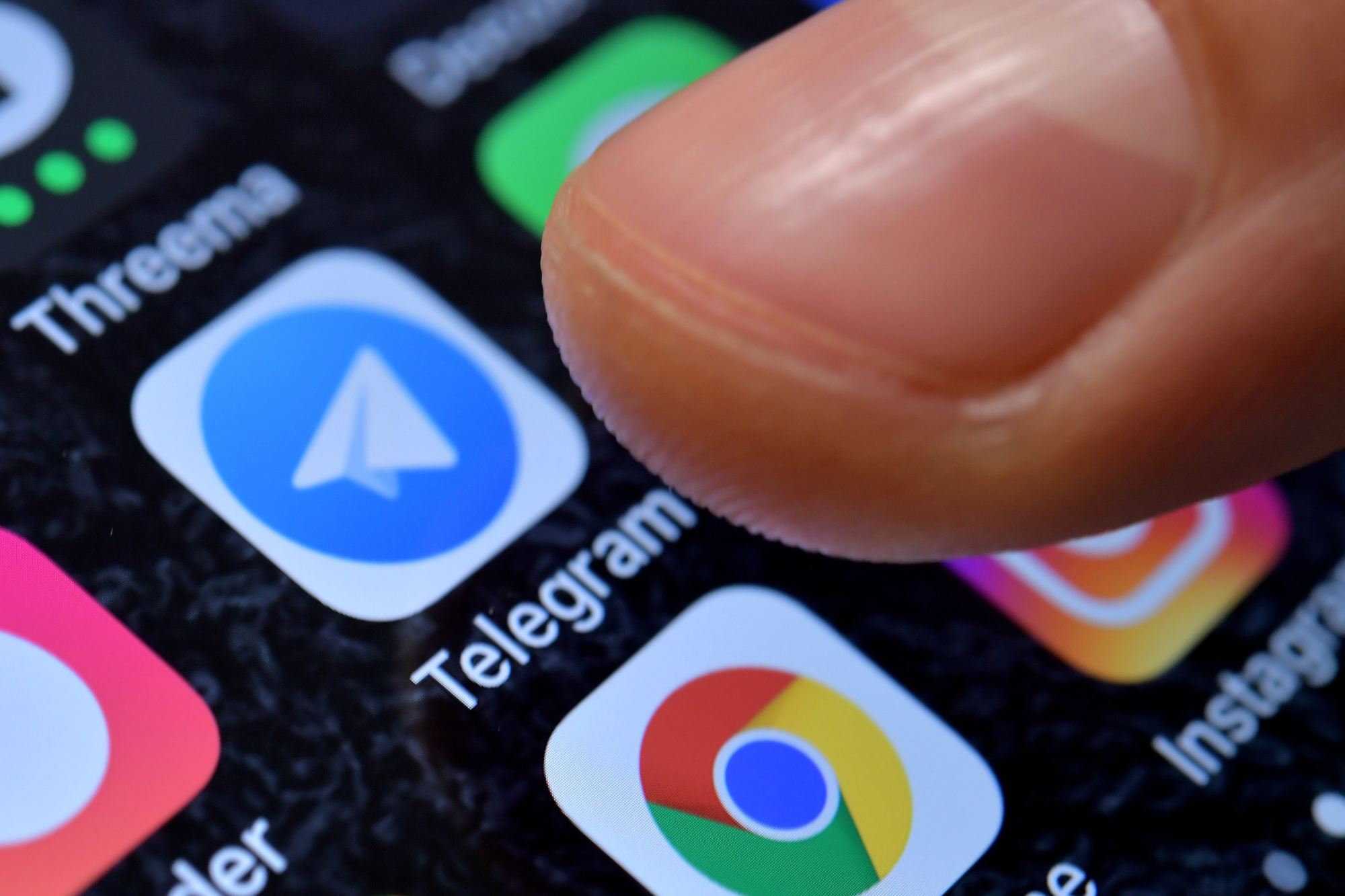 Hong Kong’s privacy watchdog says Telegram has taken down six channels at its request. Photo: EPA-EFE