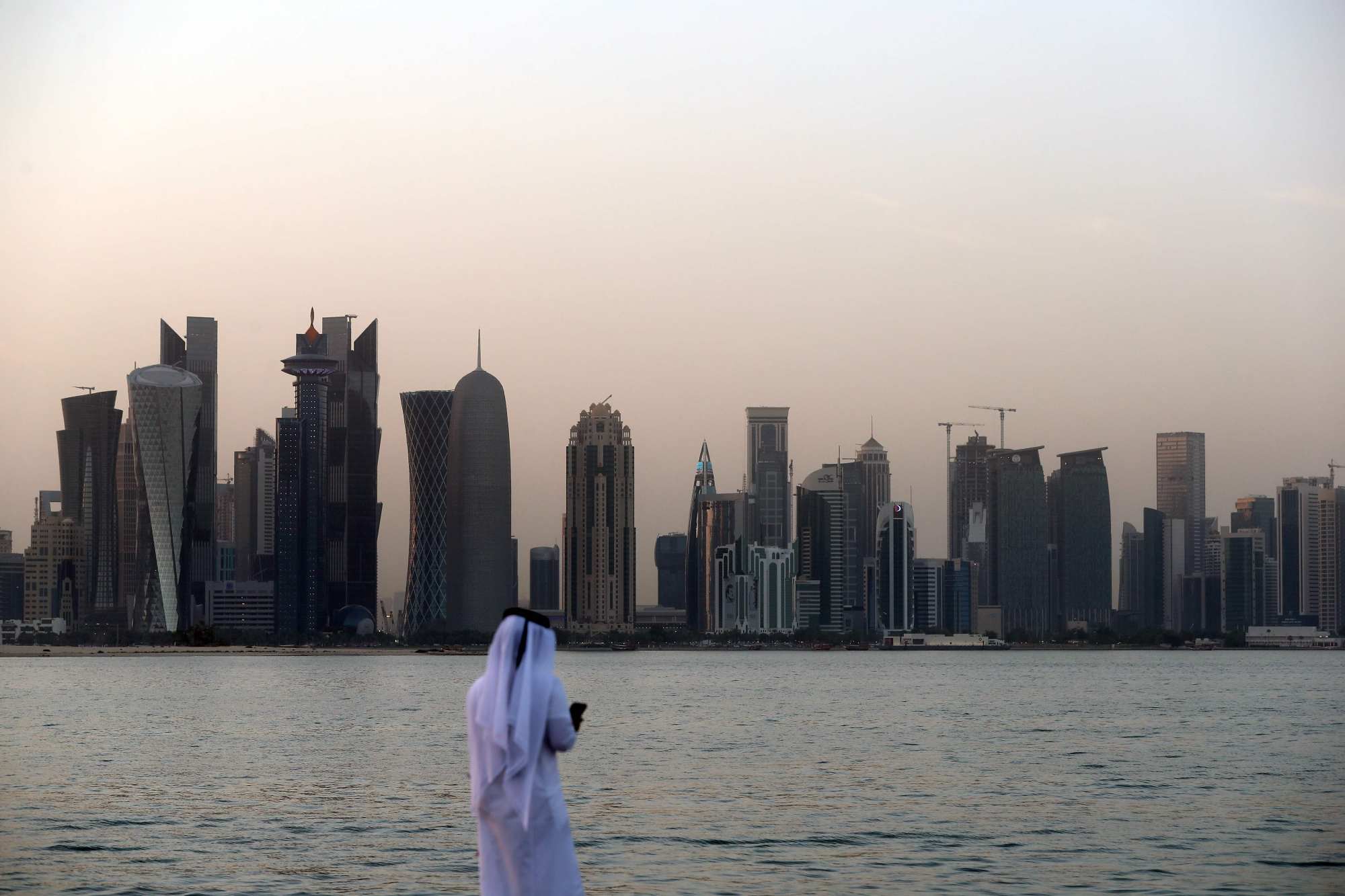 John Allen’s alleged work for Qatar involved travelling to Qatar and met with the country’s top officials to offer them advice on how to influence US policy. Photo: AFP