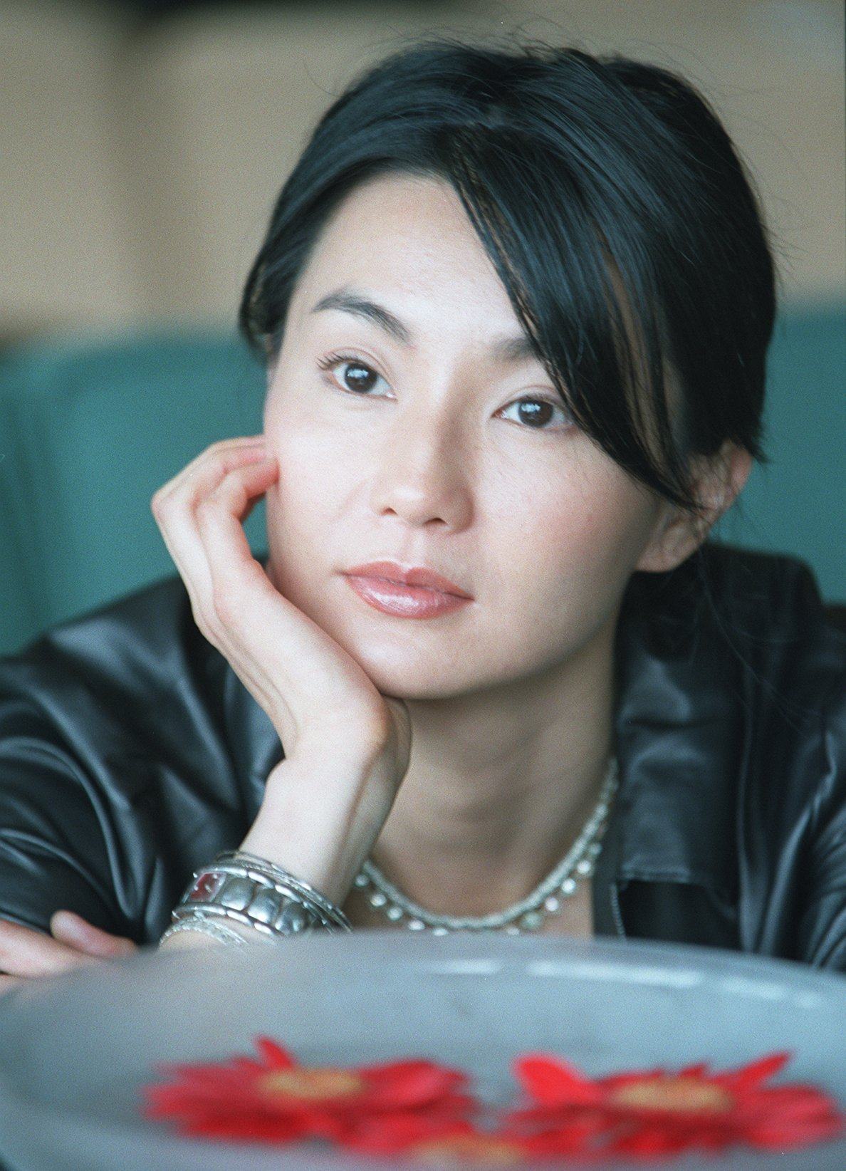 Interview with award-winning actress Maggie Cheung Man-yuk at Grand Hyatt Hotel.