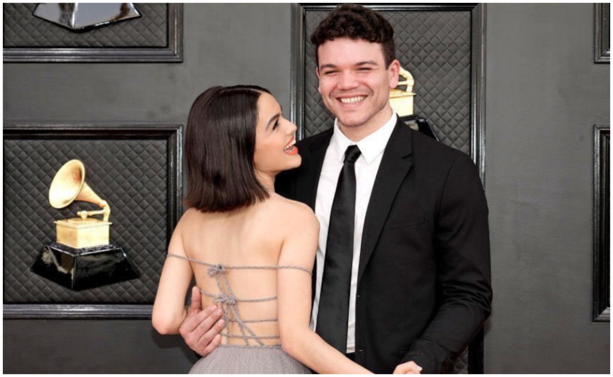 Rachel Zegler with boyfriend and West Side Story co-star, Josh Andrés Rivera. Photo: @rachelzegler/Instagram