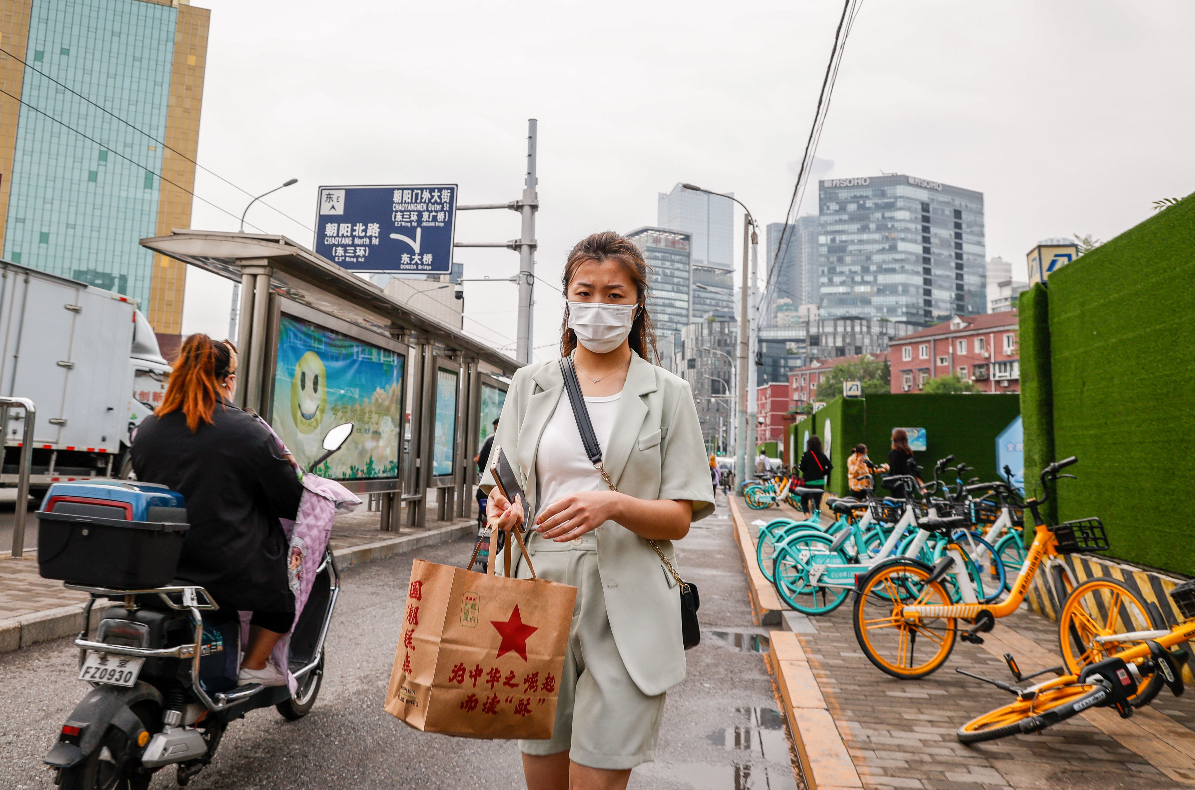 Fresh outbreaks of the coronavirus in Beijing continue to suppress consumer spending. Photo: EPA-EFE