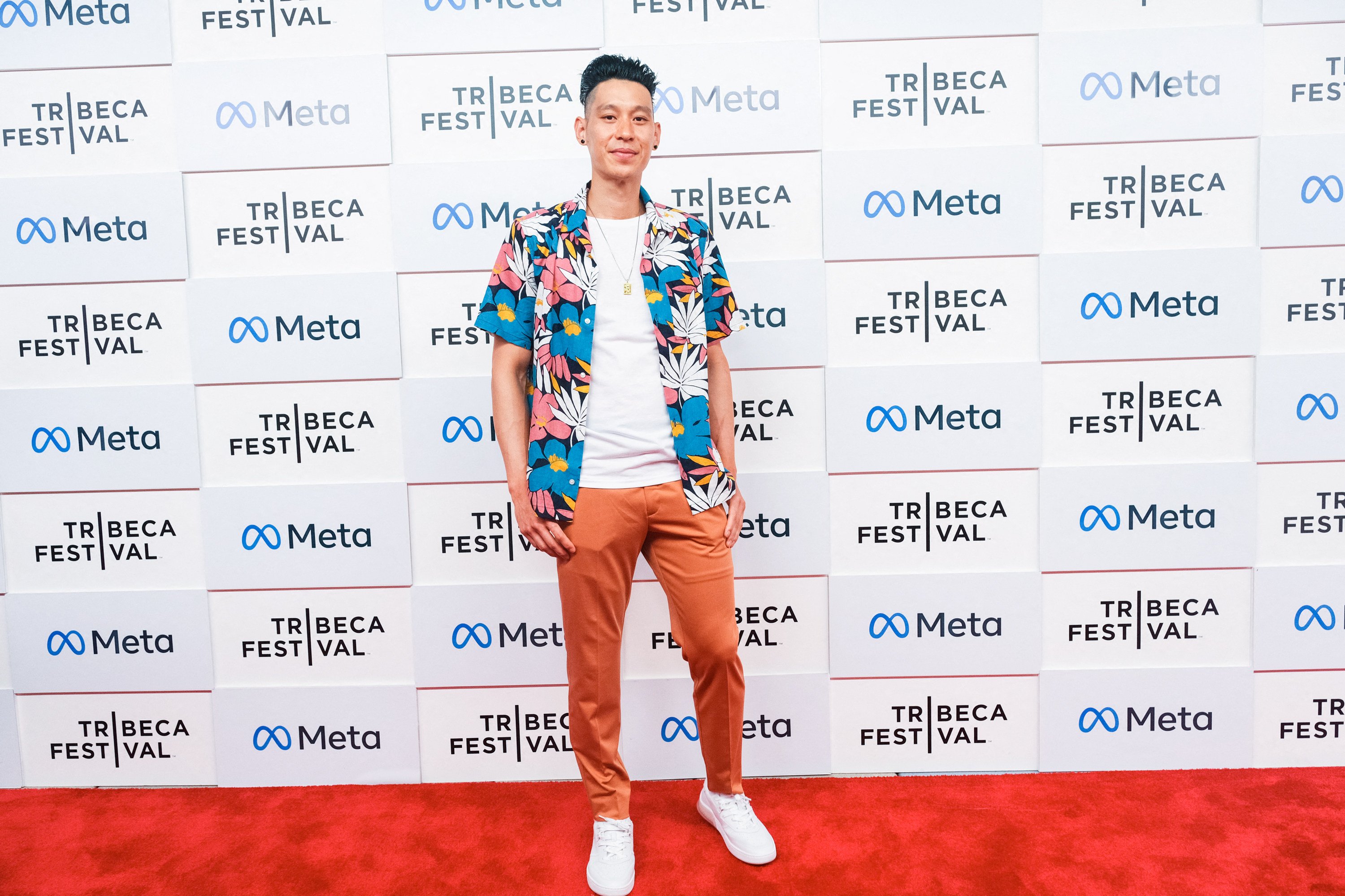 Jeremy Lin at the Tribeca Film Festival in New York on June 12, 2022. Photo: Getty Images