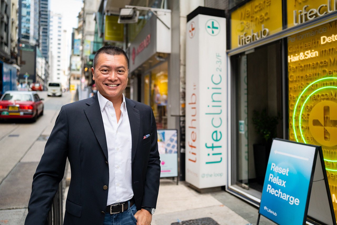 Dr Jonathan Seah, chairman of medical and wellness centres LifeHub and LifeClinic in Hong Kong, shed 15kg in six months.