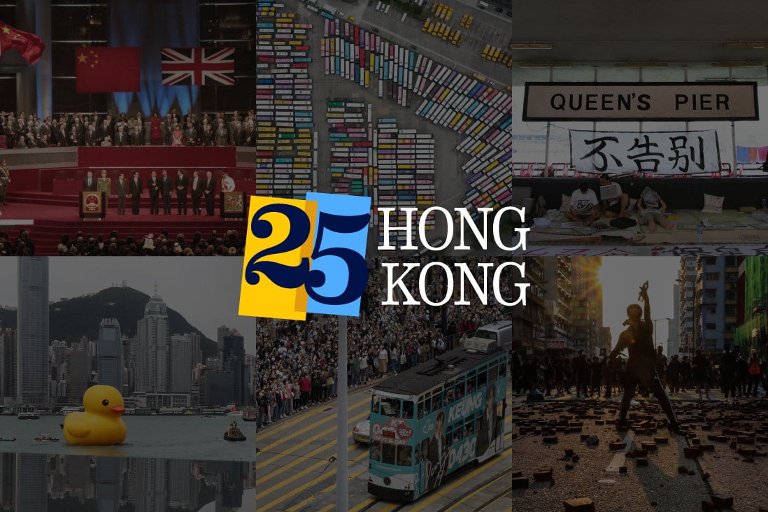 Hong Kong at 25. Photo: SCMP