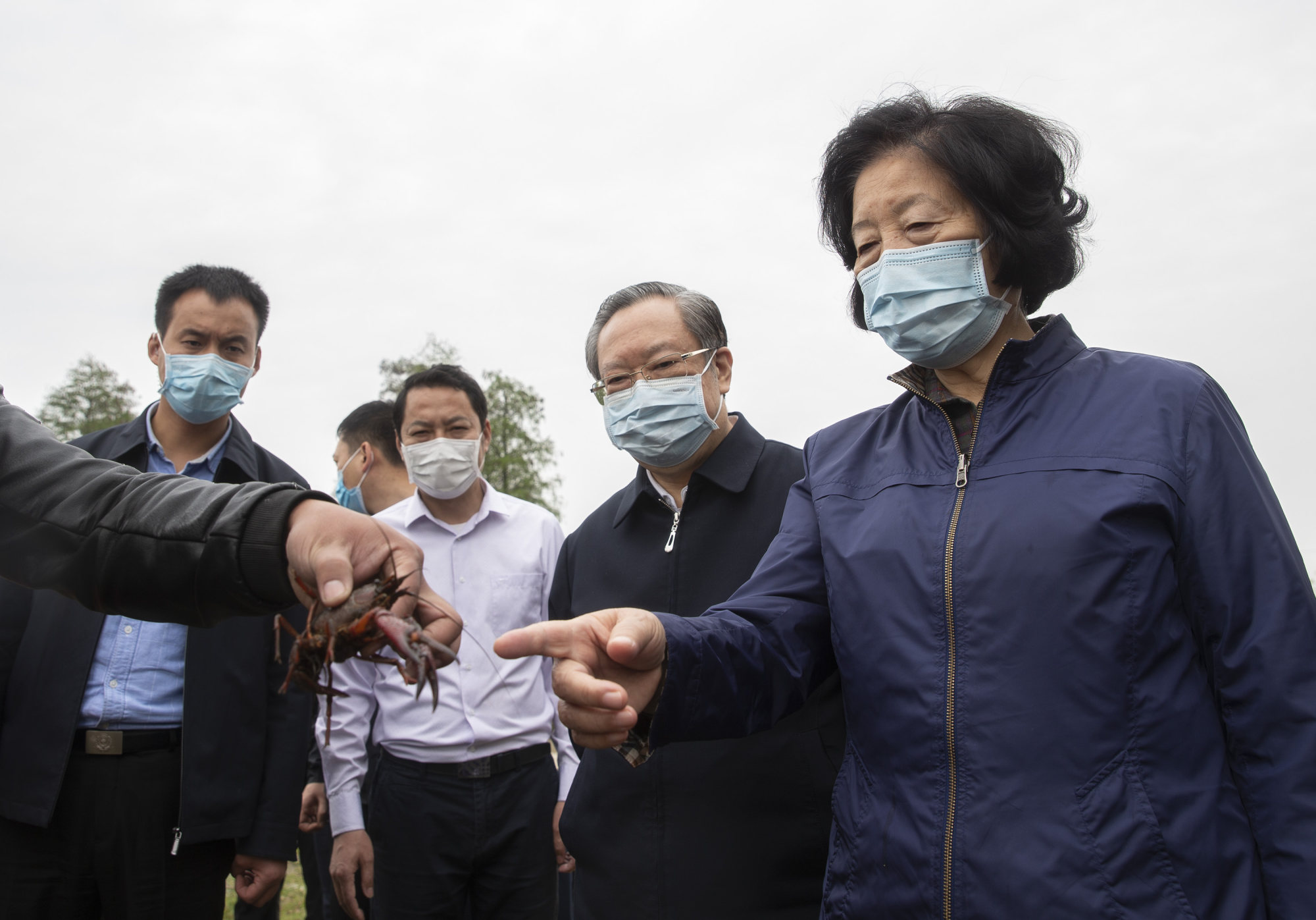 Chinese Vice-Premier Sun Chunlan has been criss-crossing the country to demand continuous prevention and control efforts against Covid-19. Photo: Xinhua
