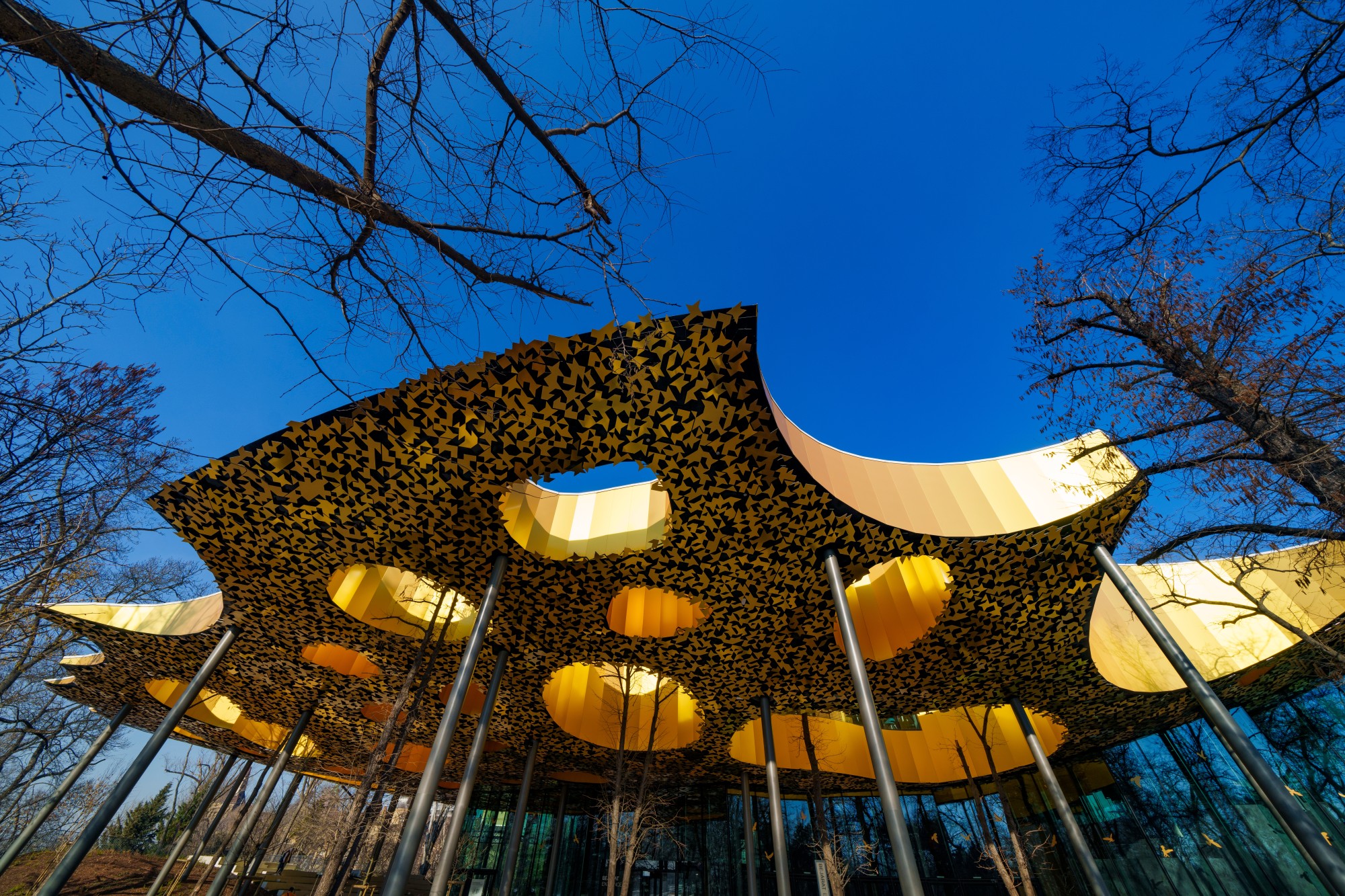 The House of Music in Budapest designed by Japanese architect Sou Fujimoto. Photo: Shutterstock