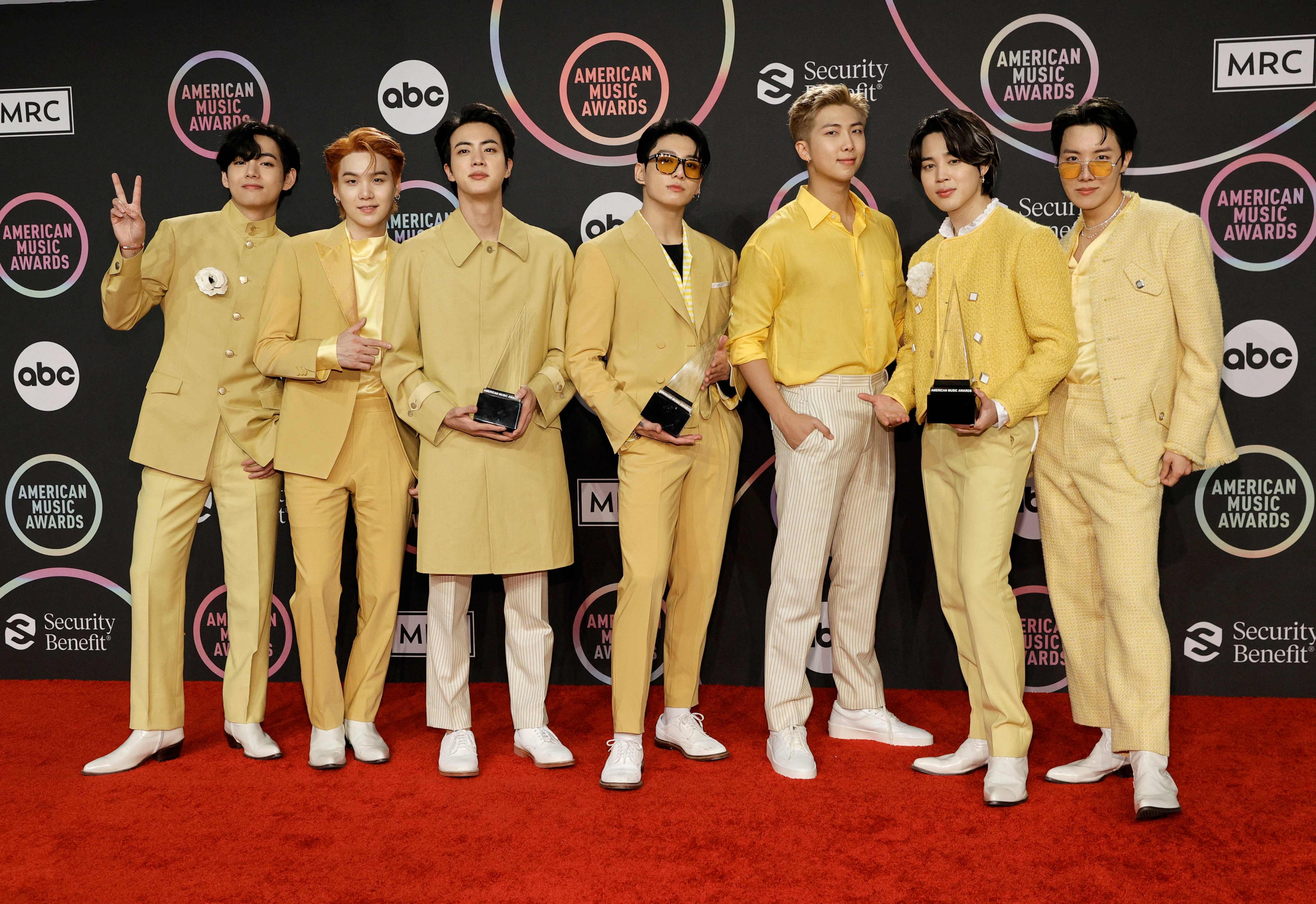 BTS marks their first official submission at the Grammy Awards 2022 with  'Butter