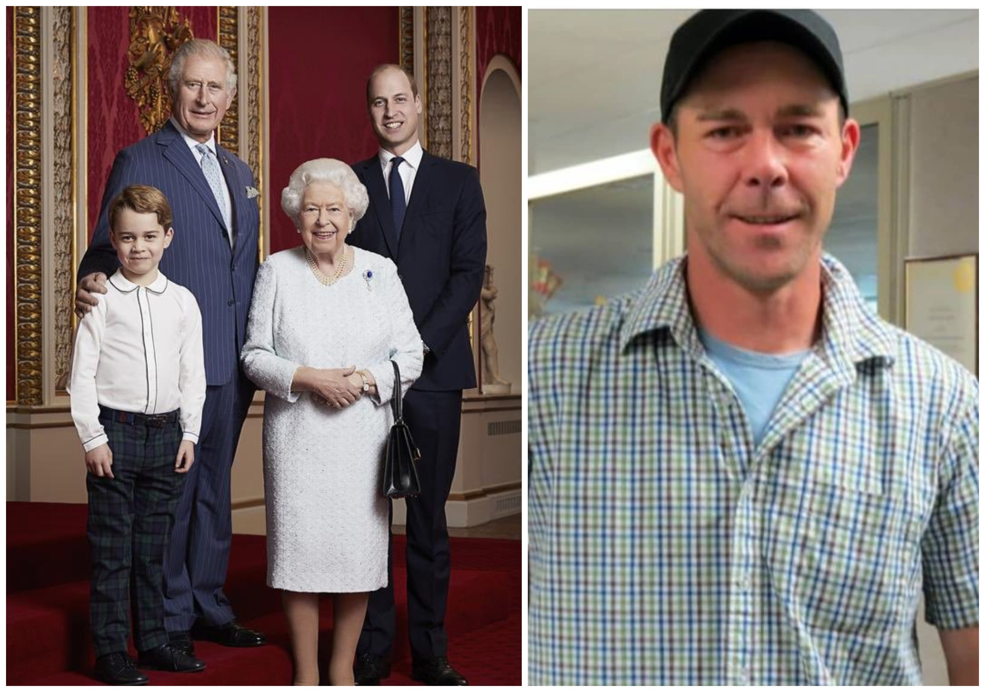 Could Britain’s “true” heir to Queen Elizabeth’s throne really be Simon Abney-Hastings in Australia? Photos: @RoyalFamily/Instagram