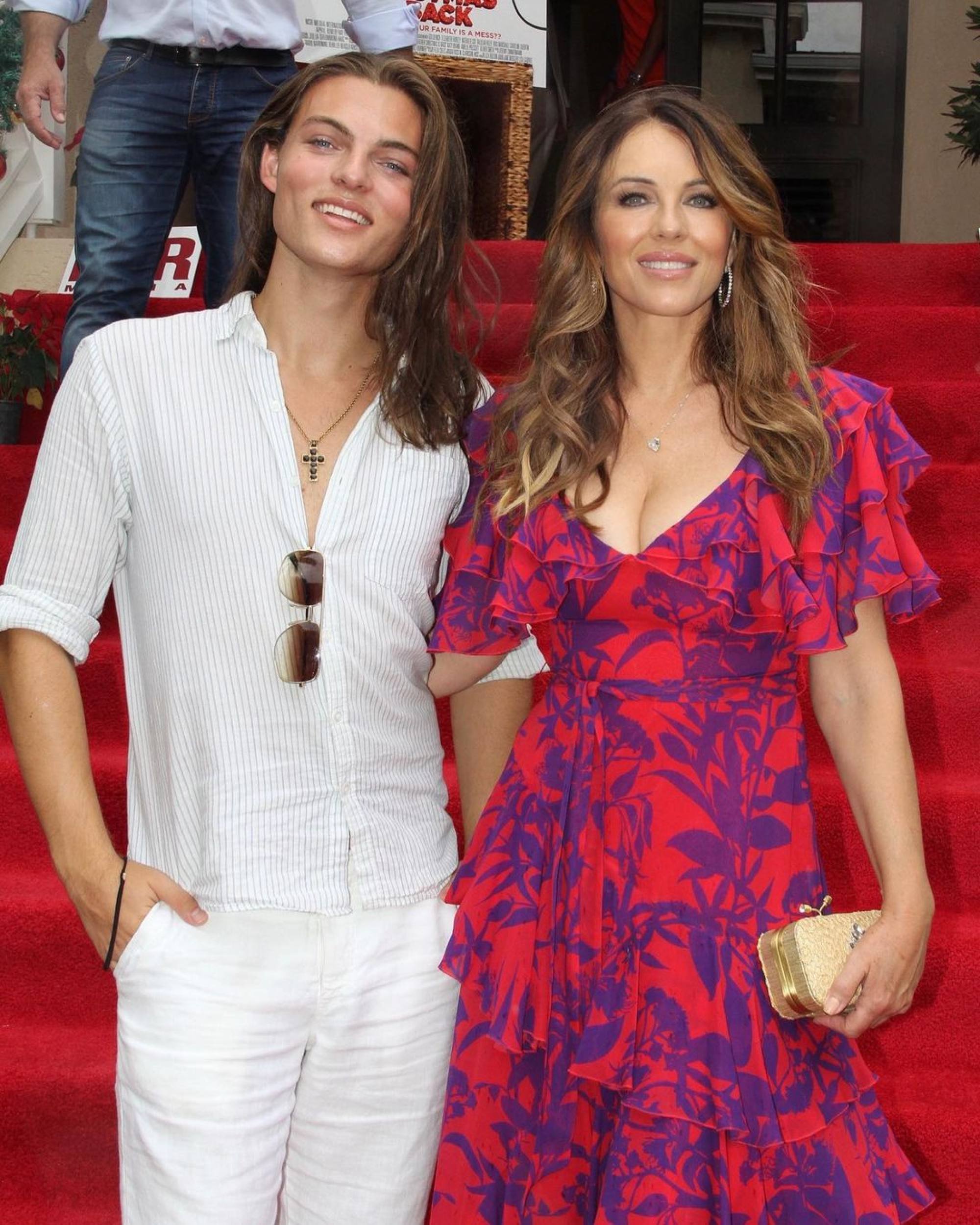 Who is Elizabeth Hurley's son and mirror image, Damian Hurley? The