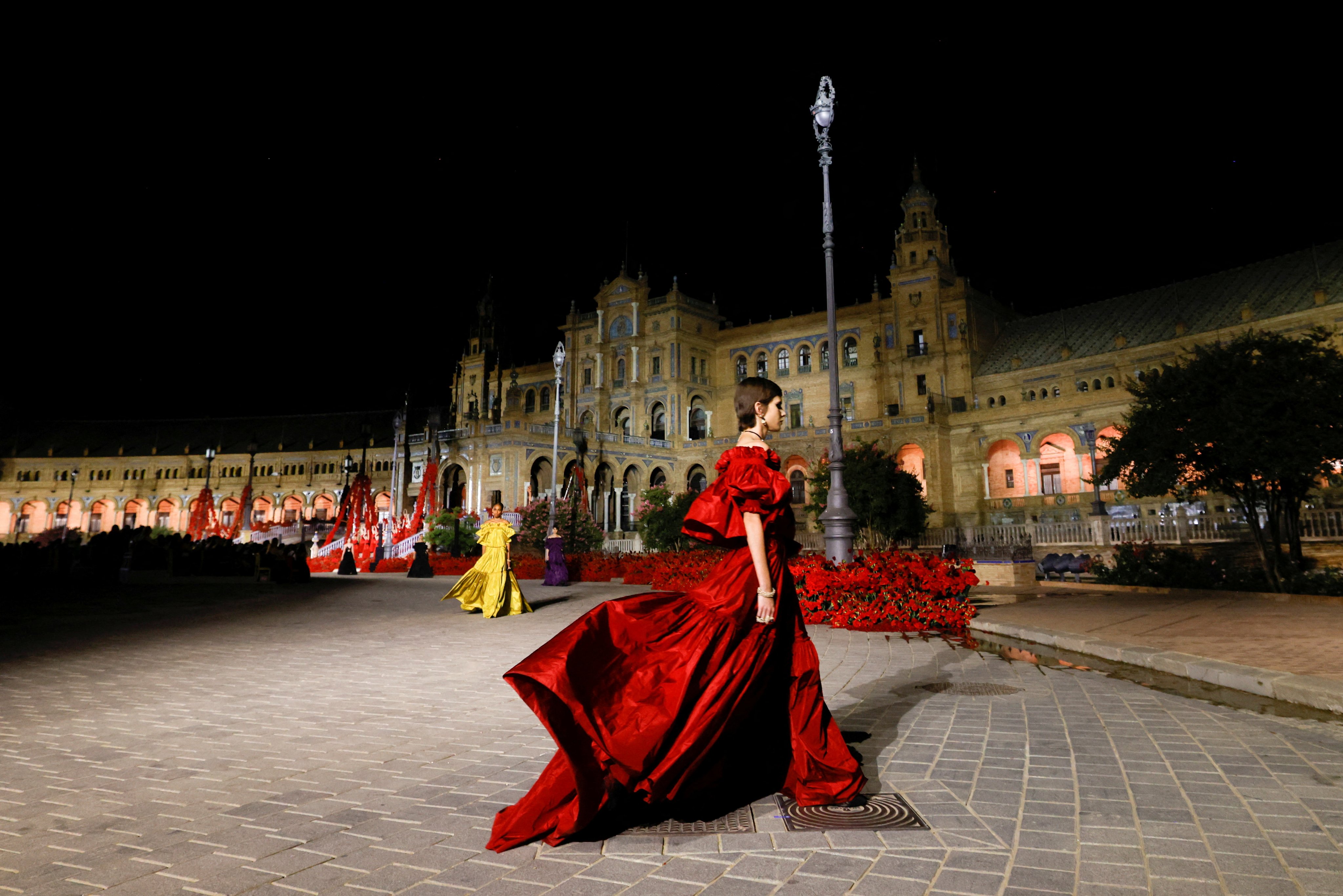A Dior show in Seville, Spain to unveil the luxury fashion brand’s cruise 2023 collection looked to a flamenco fashion icon for inspiration. Photo: Reuters