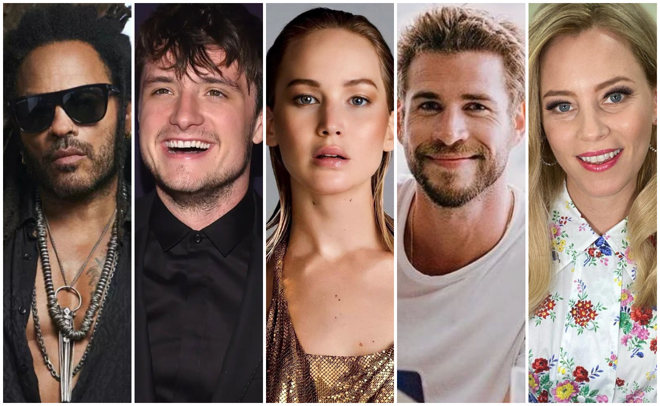Ahead of the just-announced Hunger Games’ prequel, which of the series’ stars ranks highest by net worth: Lenny Kravitz, Josh Hutcherson, Jennifer Lawrence, Liam Hemsworth or Elizabeth Banks? Photos: @lenny_kravitz__fans, @hutcherson_family, @jenlawrence.news, @liamhemsworthdiaries, @elizabethbanks/Instagram