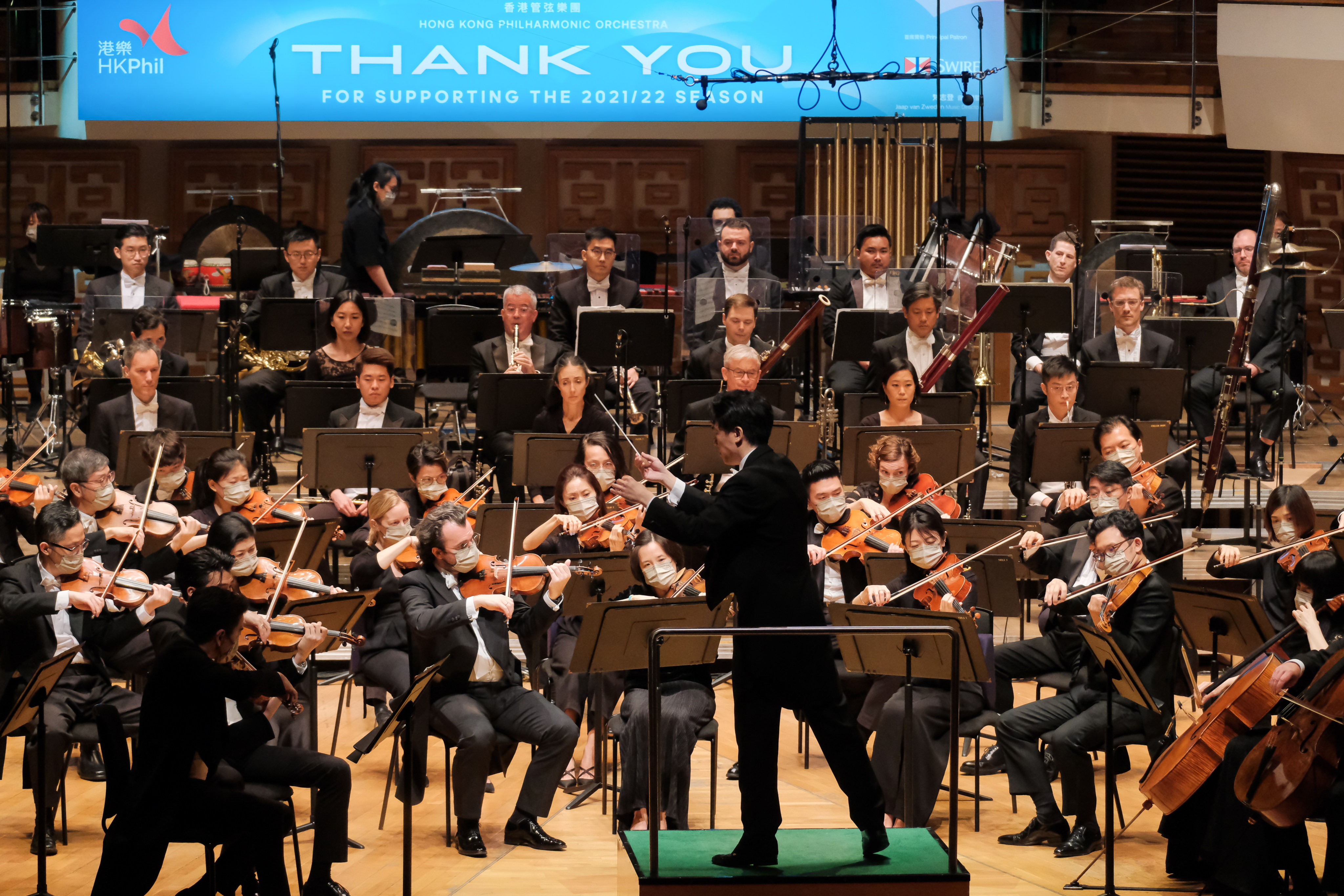 Lio Kuokman conducts the Hong Kong Philharmonic in a programme of works by Respighi and the orchestra’s own Ozno. Photo: Ka Lam/Hong Kong Philharmonic Orchestra