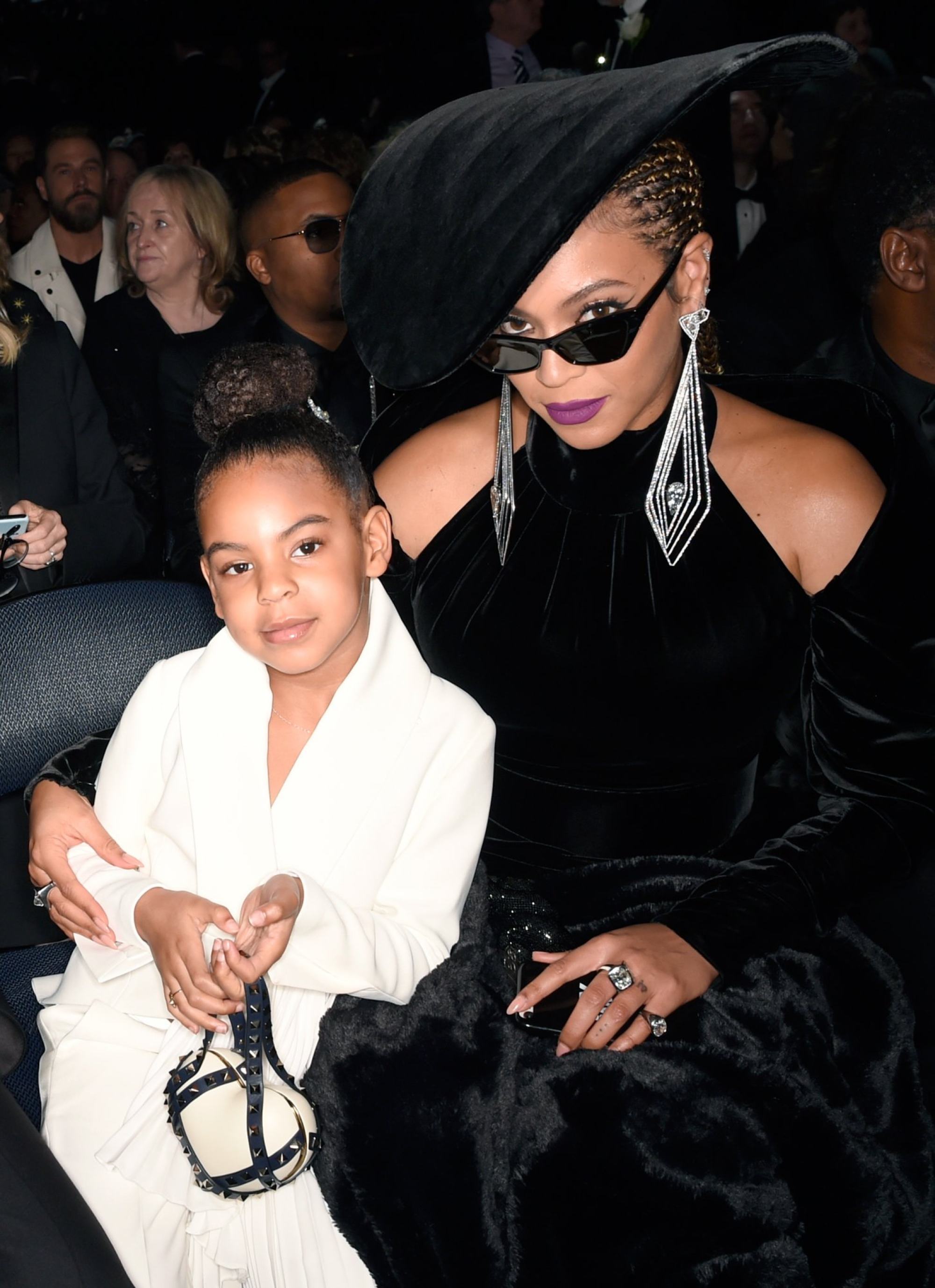 Blue Ivy Carter, pictured with her mum Beyoncé, is a girl boss in the making. Photo: @StyleWormhole/Twitter