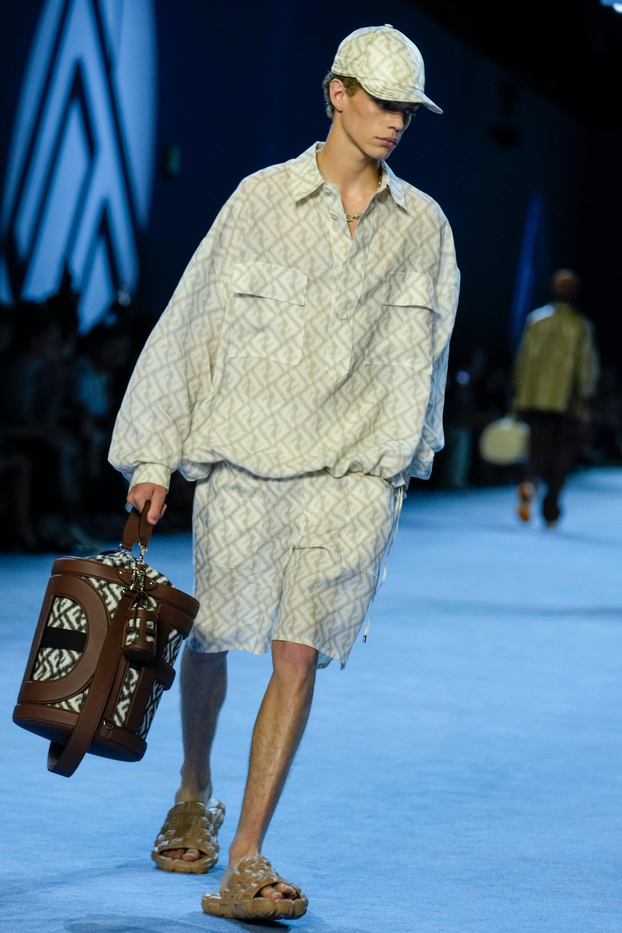 Versace + Fendi Collaboration at Milan Fashion Week Spring 2022 – Footwear  News