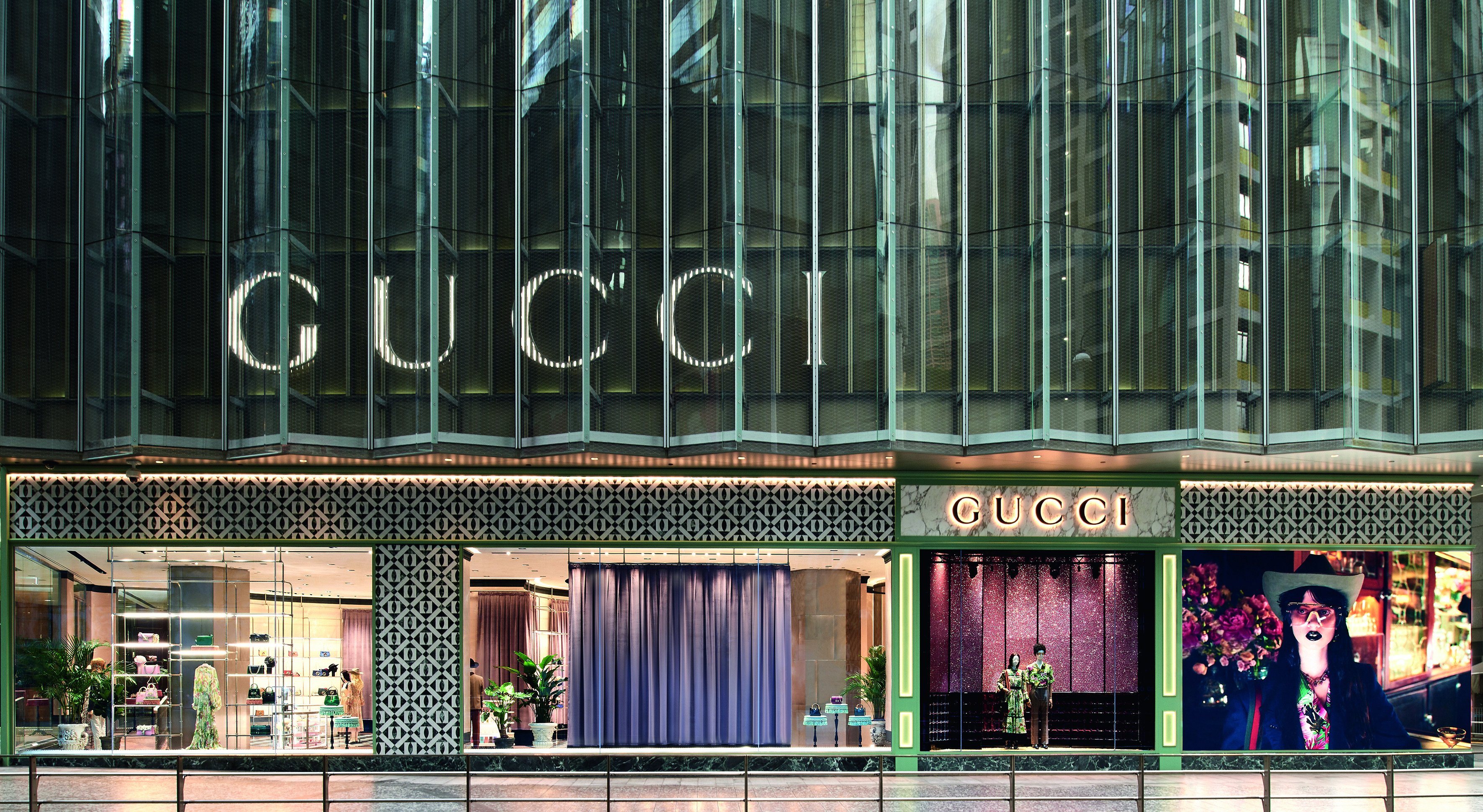 STYLE Edit: Gucci's Landmark Hong Kong flagship store unveils its swanky  makeover to offer the Gucci DIY service, and an exclusive VIP lounge and  bar for clients | South China Morning Post