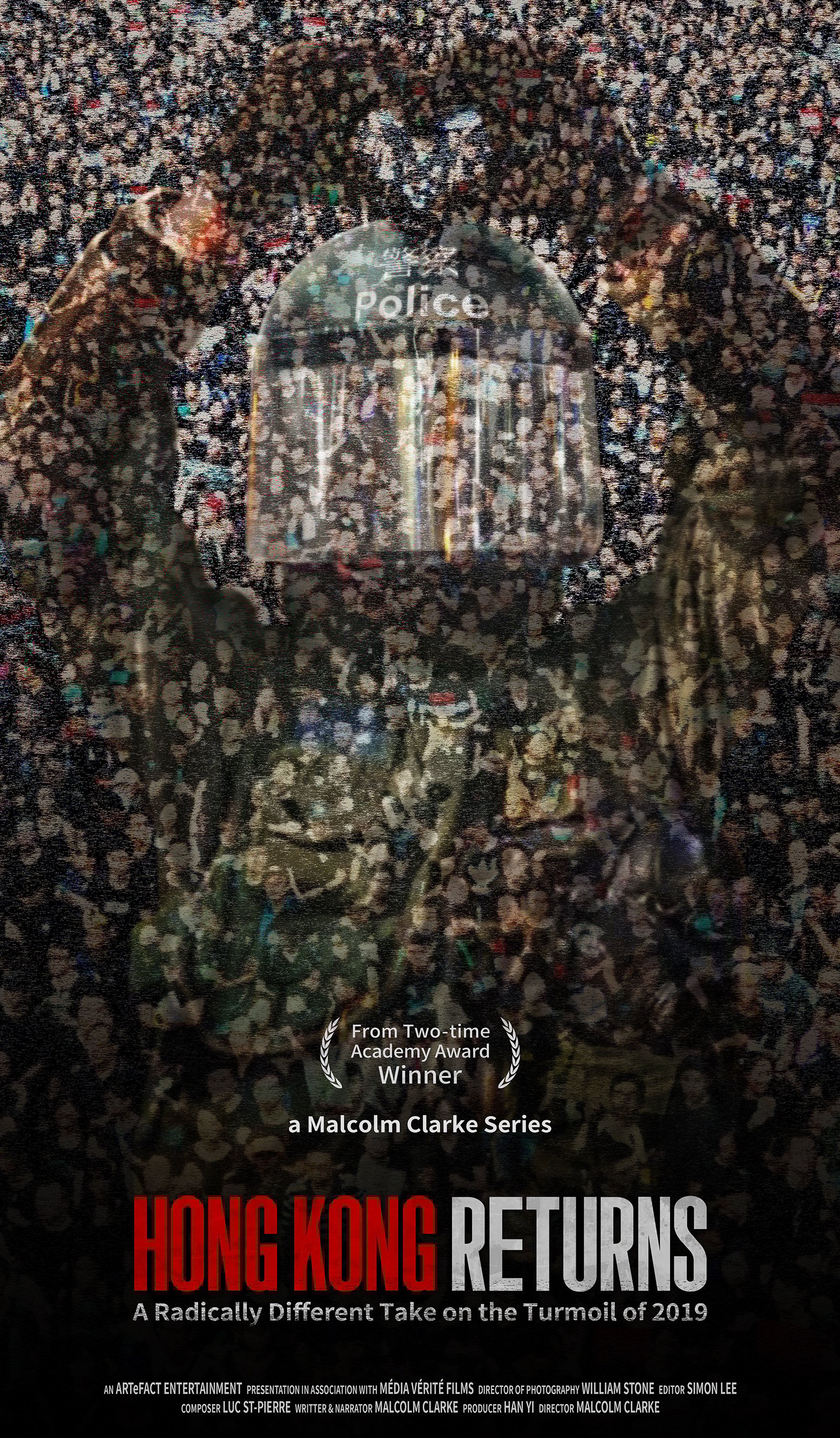 Hong Kong protests Oscarwinning director Malcolm Clarke releases