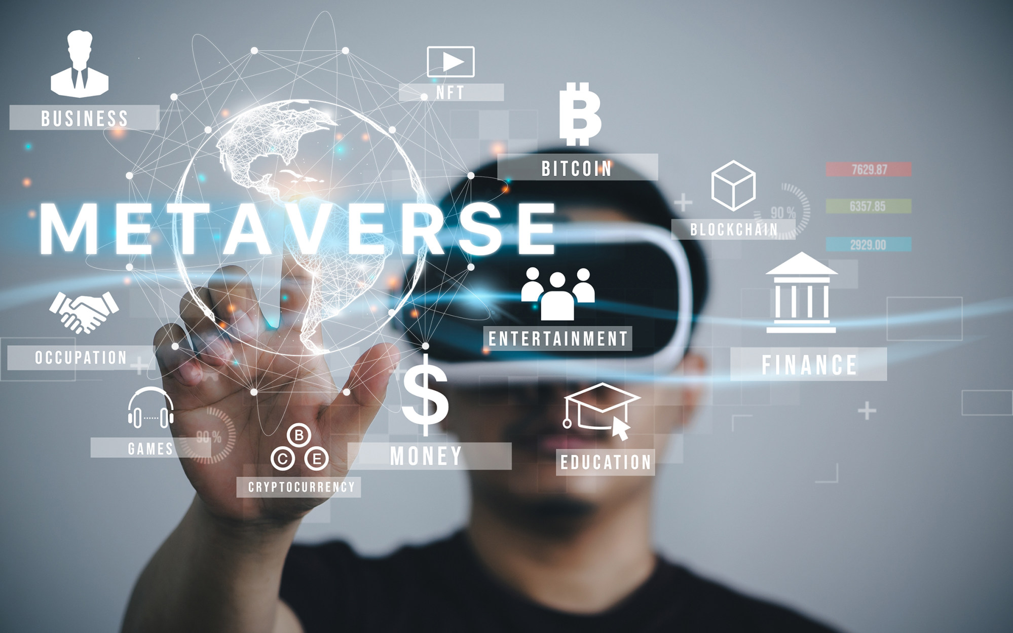 There are huge financial opportunities being created in the metaverse – but they often carry equally sizeable risks. Photo: Shutterstock