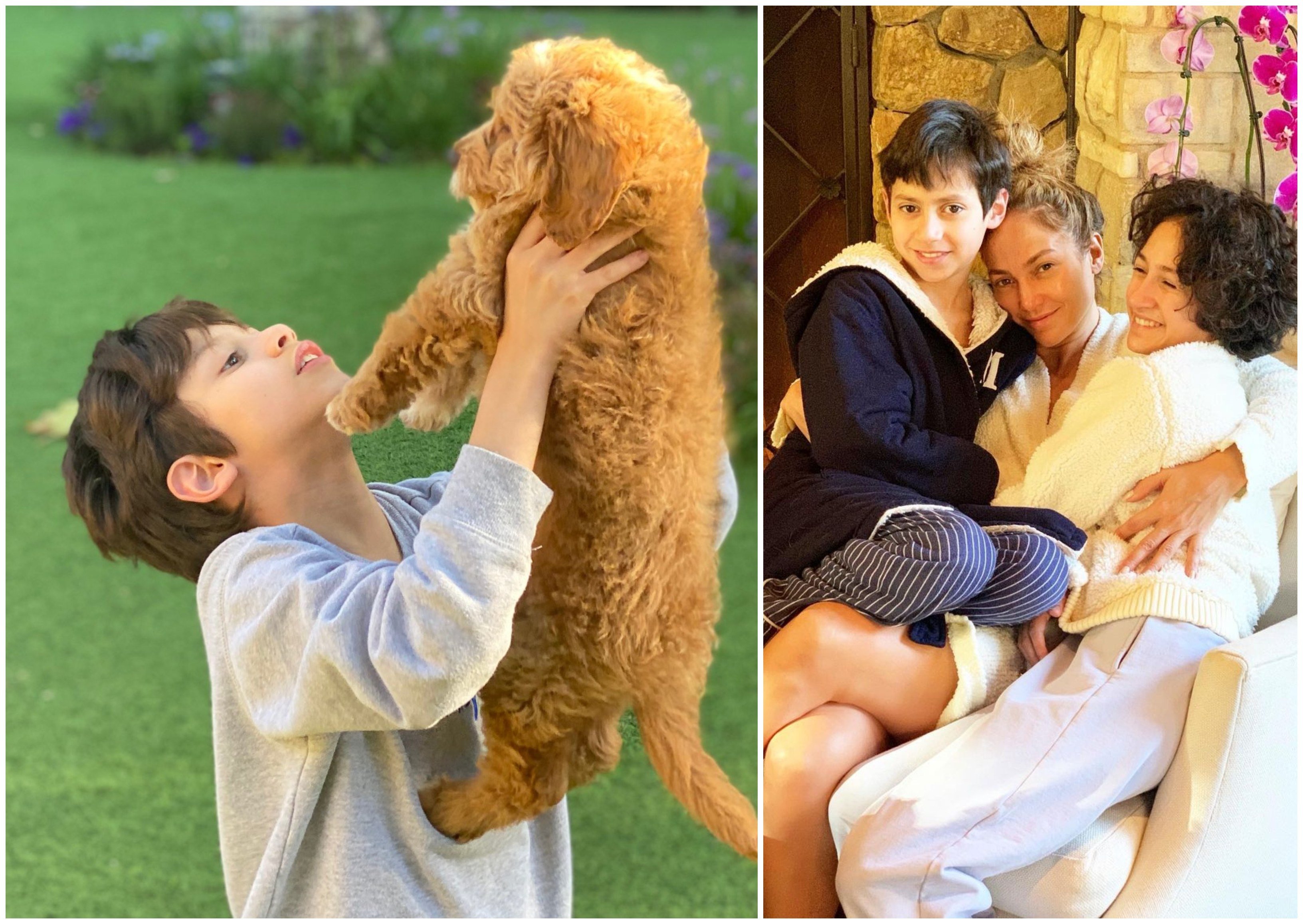 Now well and truly into his teenage years, is Maximilian David Muñiz, Jennifer Lopez’s son, starting to step into the spotlight? Photos: @Jlo/Twitter; Instagram