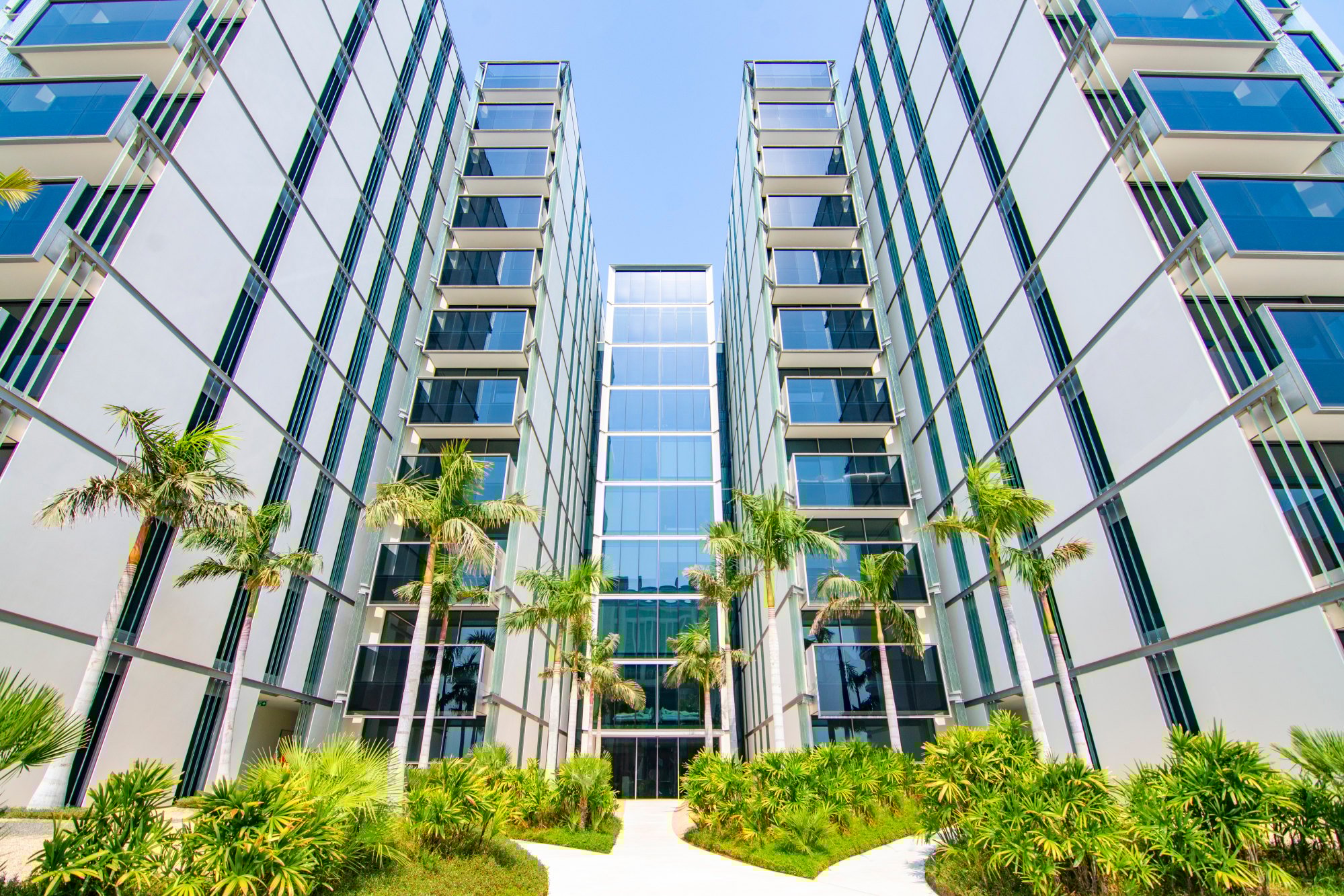 Apartments in the newly completed Muraba Residences, Palm Jumeirah, Dubai. Photo: Savills