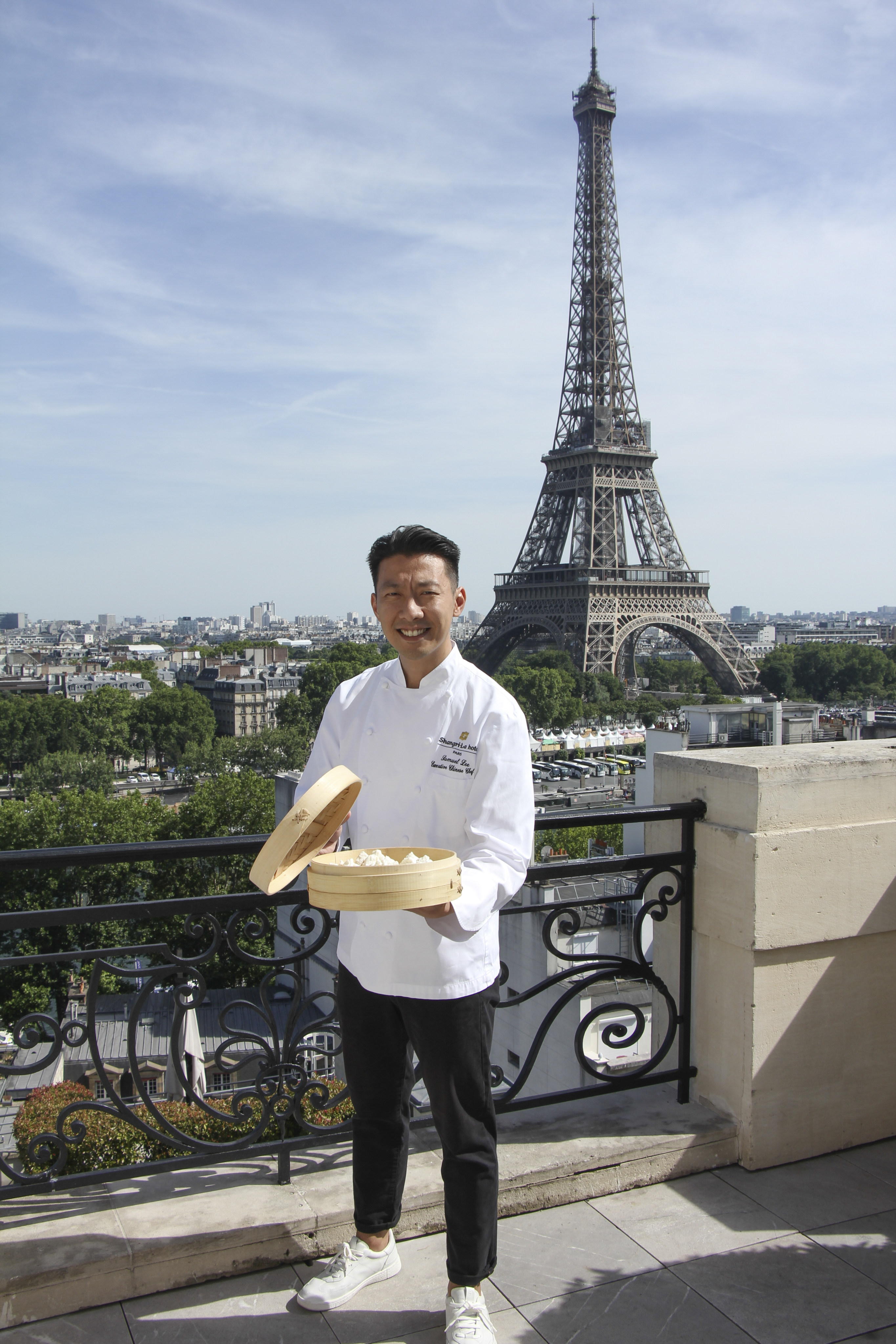 Samuel Lee Sum, executive chef at Shang Palace in the Shangri-La Paris hotel, is the only Hongkonger in charge of a Michelin-star restaurant in the French capital. Photo: John Brunton
