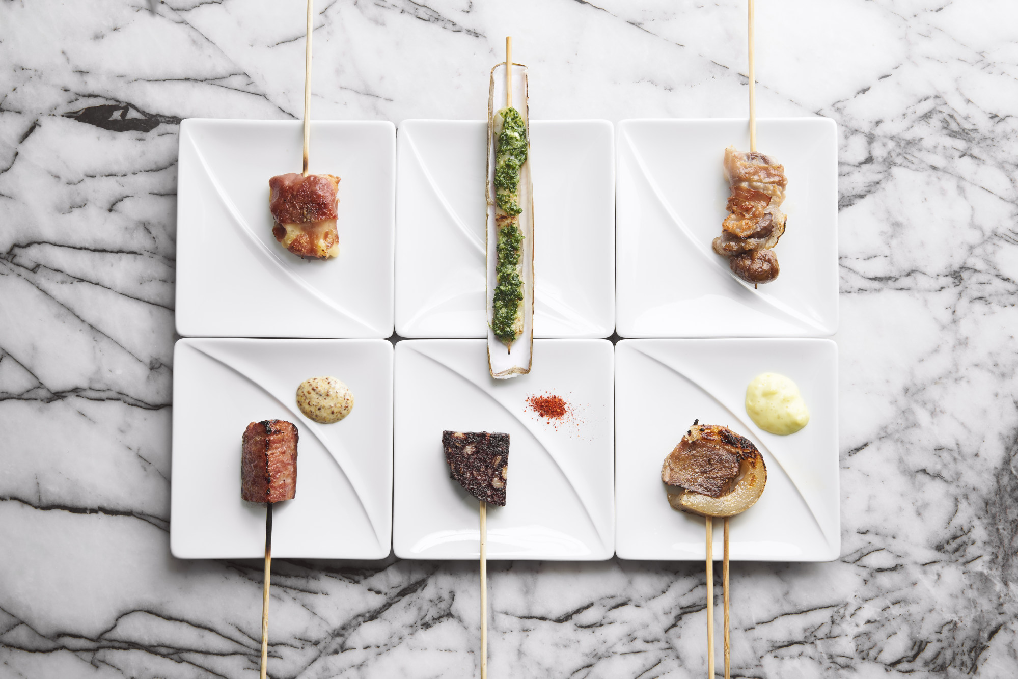 Yakifrenchy skewers. “Yakifrenchy” is now an officially protected concept. Photo: Clarence