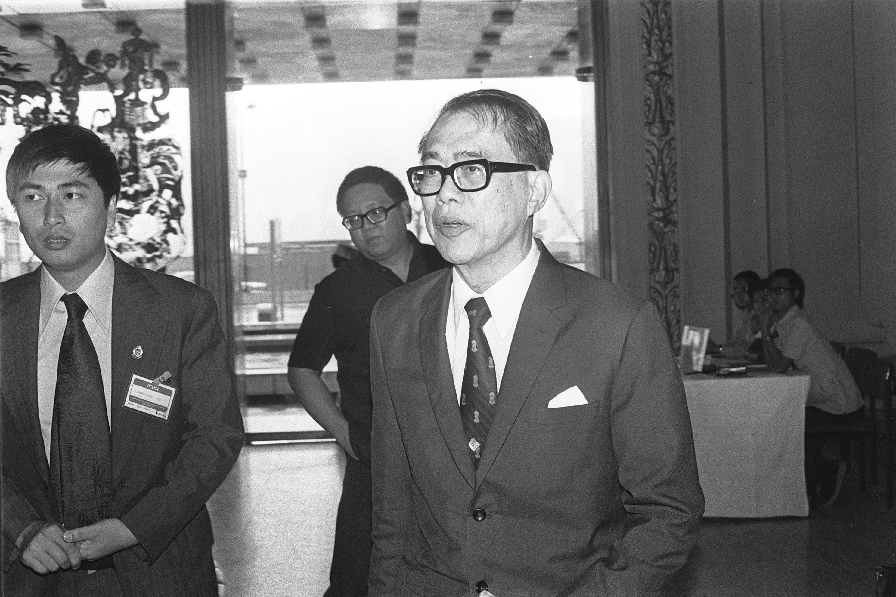 Former Singapore Finance Minister Hon Sui Sen pictured in 1976. File photo: SCMP