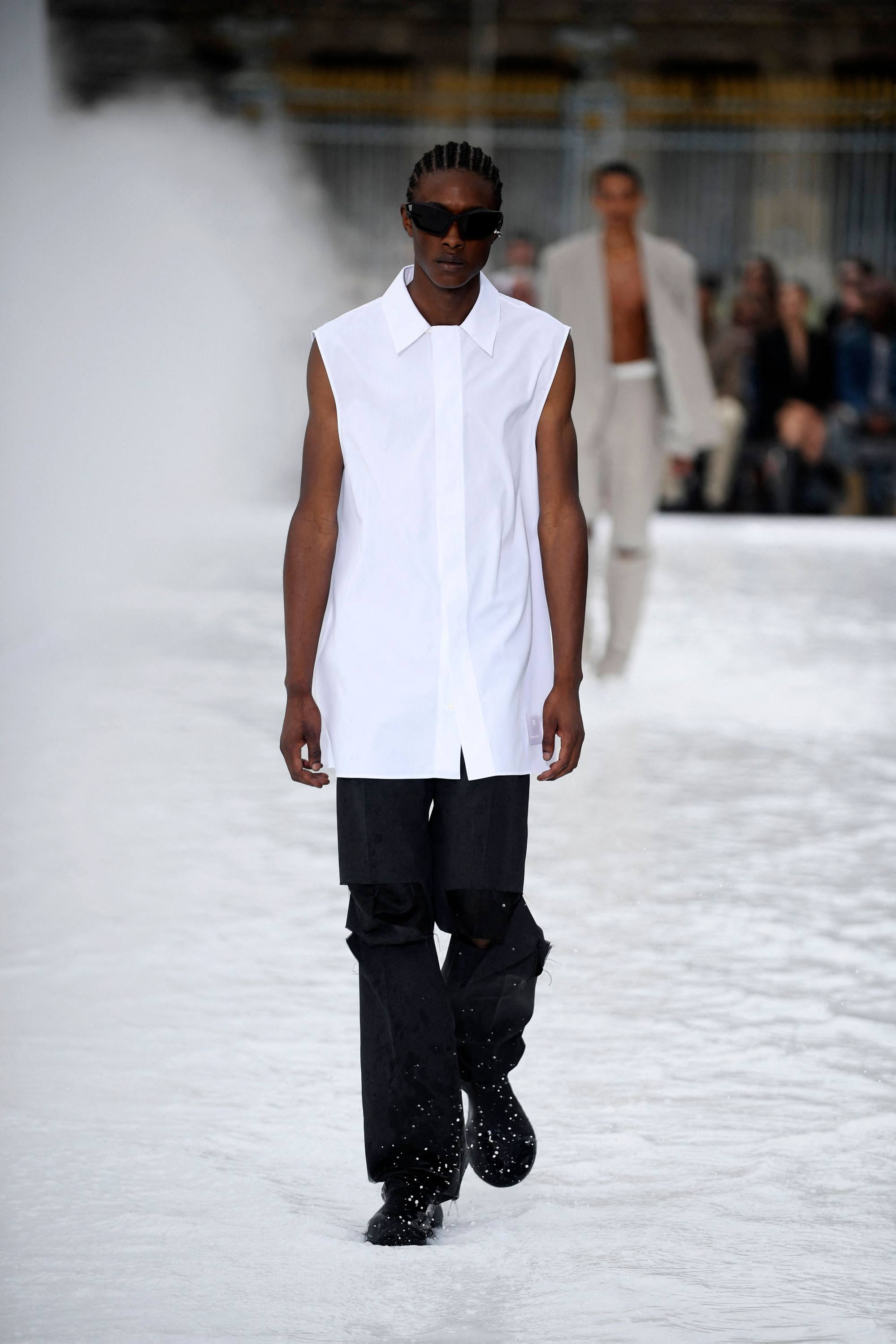 Inside Matthew Williams' first Givenchy menswear show at Paris