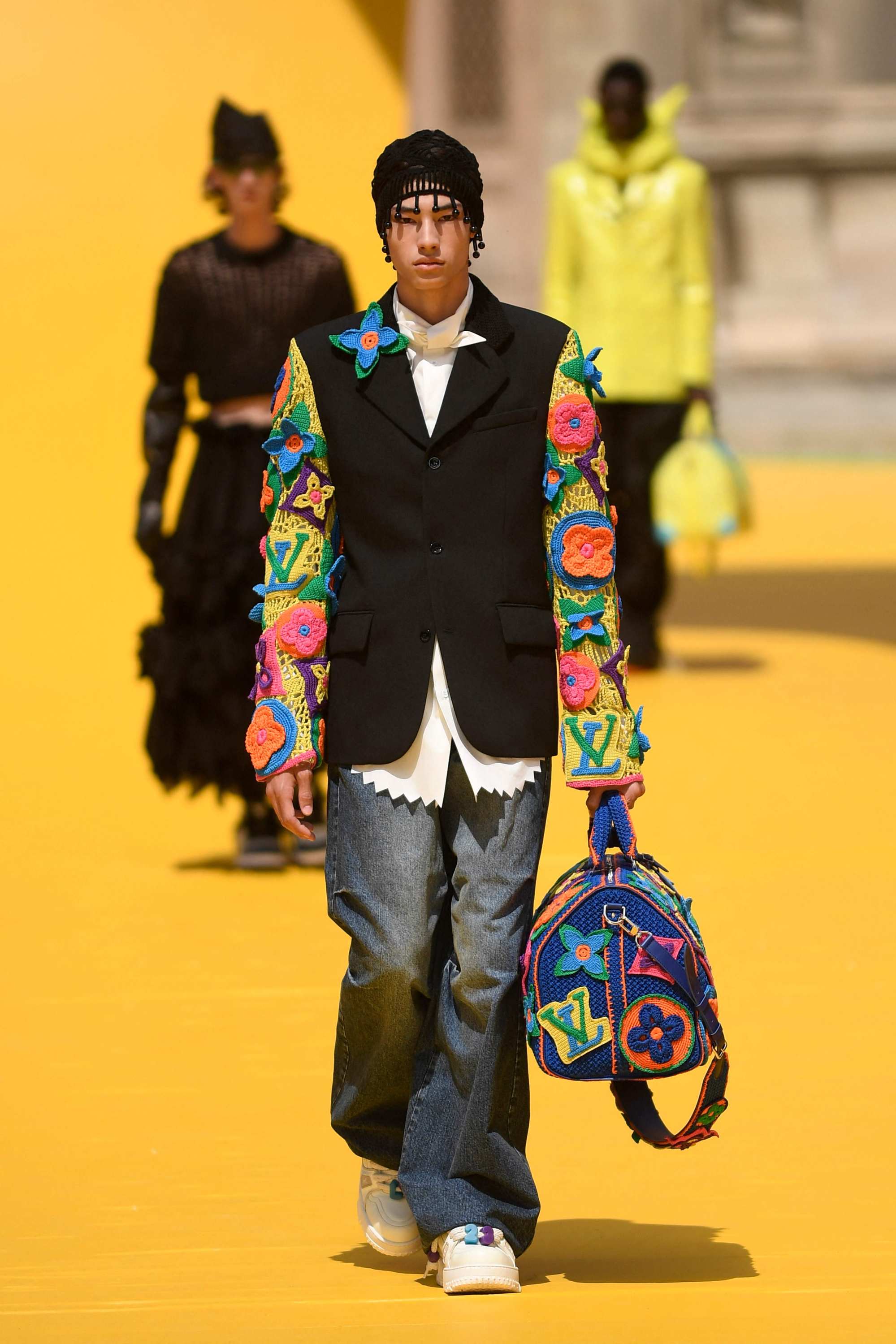 Louis Vuitton Mens SS20: Virgil Abloh's Flower Power Breaks Gender