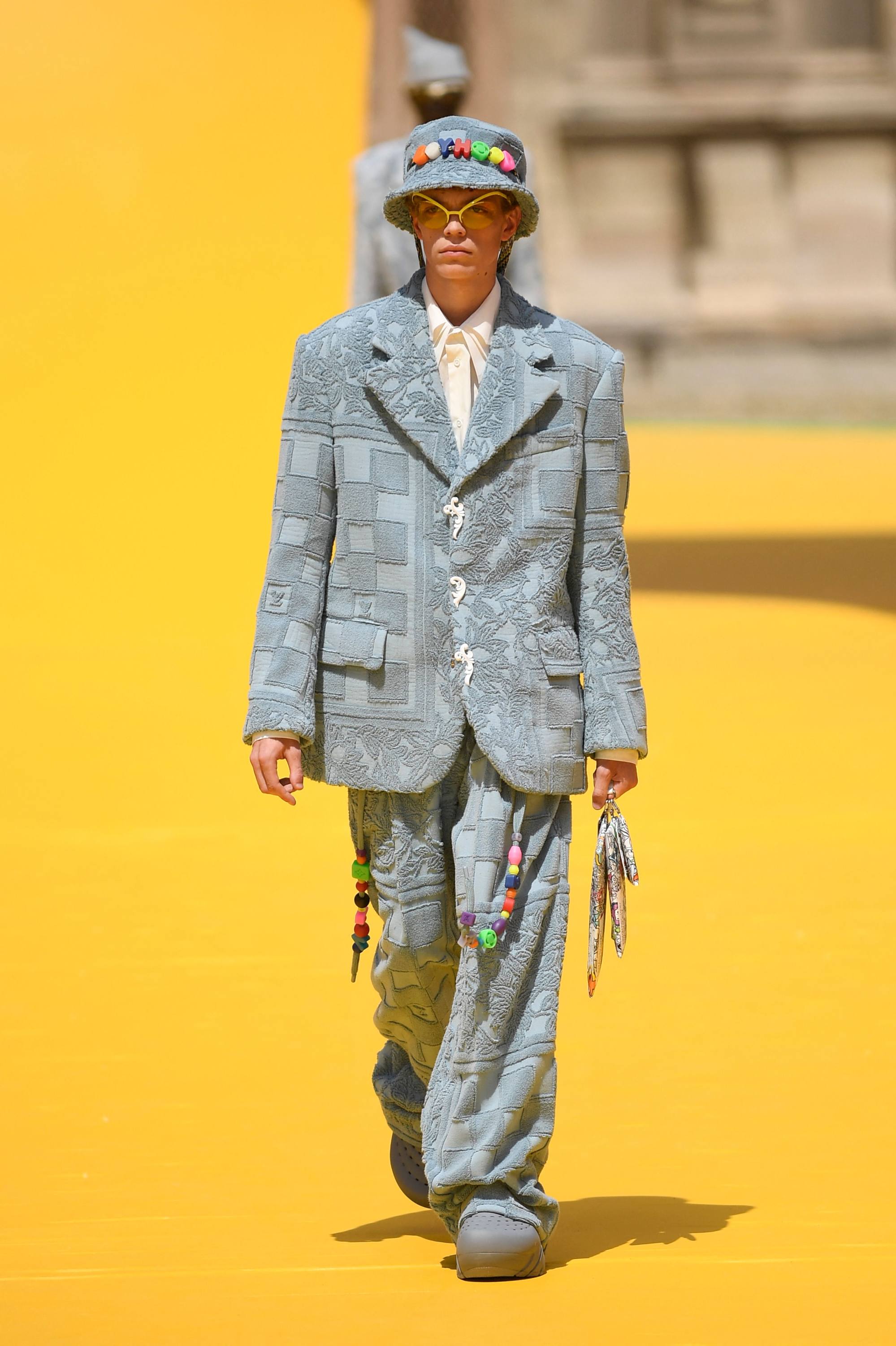 Virgil Aboh Sought 'Normalcy' in His Latest Louis Vuitton Collection – WWD