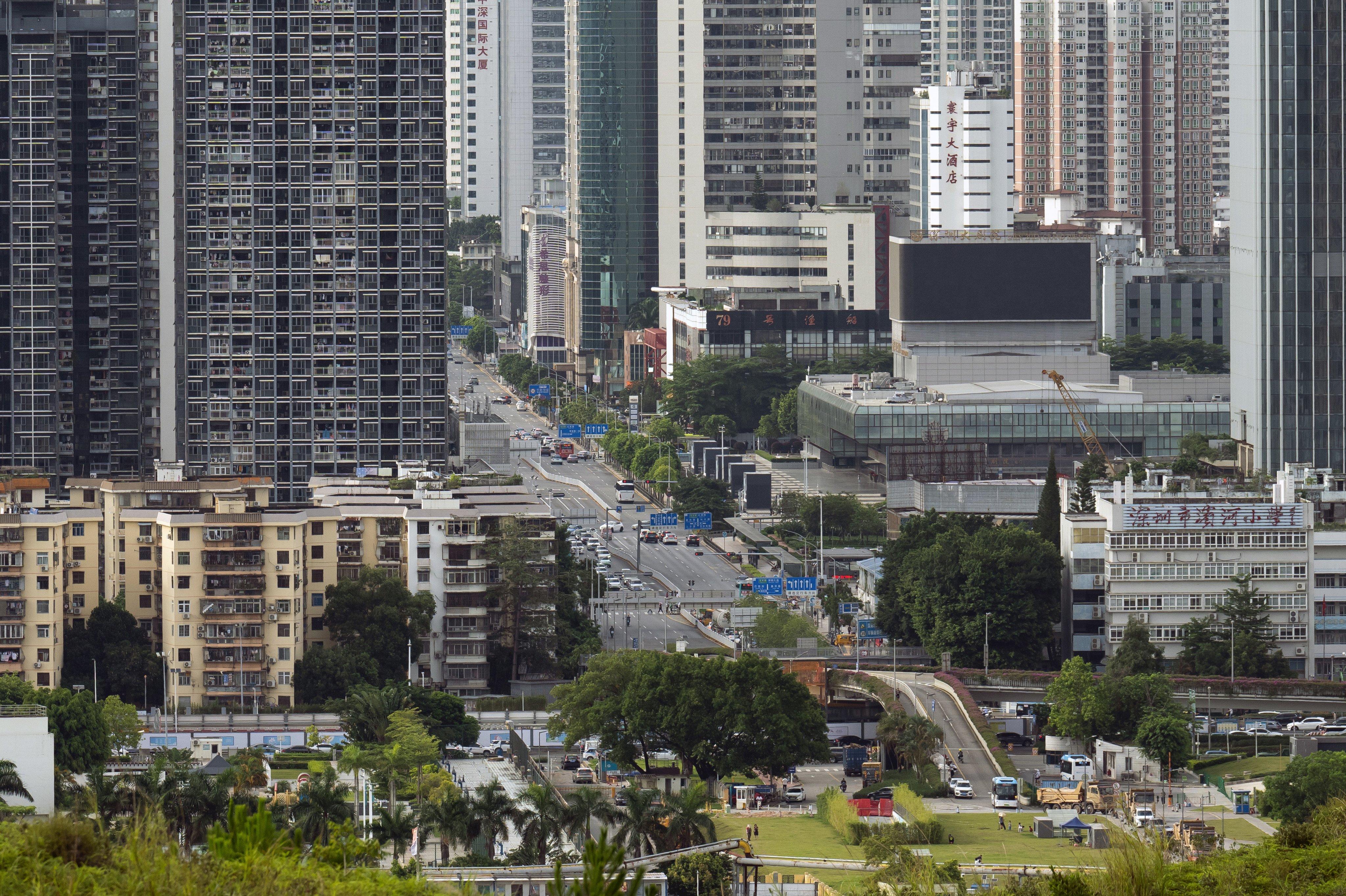 Shenzhen has ramped up security and Covid-19 prevention efforts in the lead-up to President Xi Jinping’s visit. Photo: Bloomberg