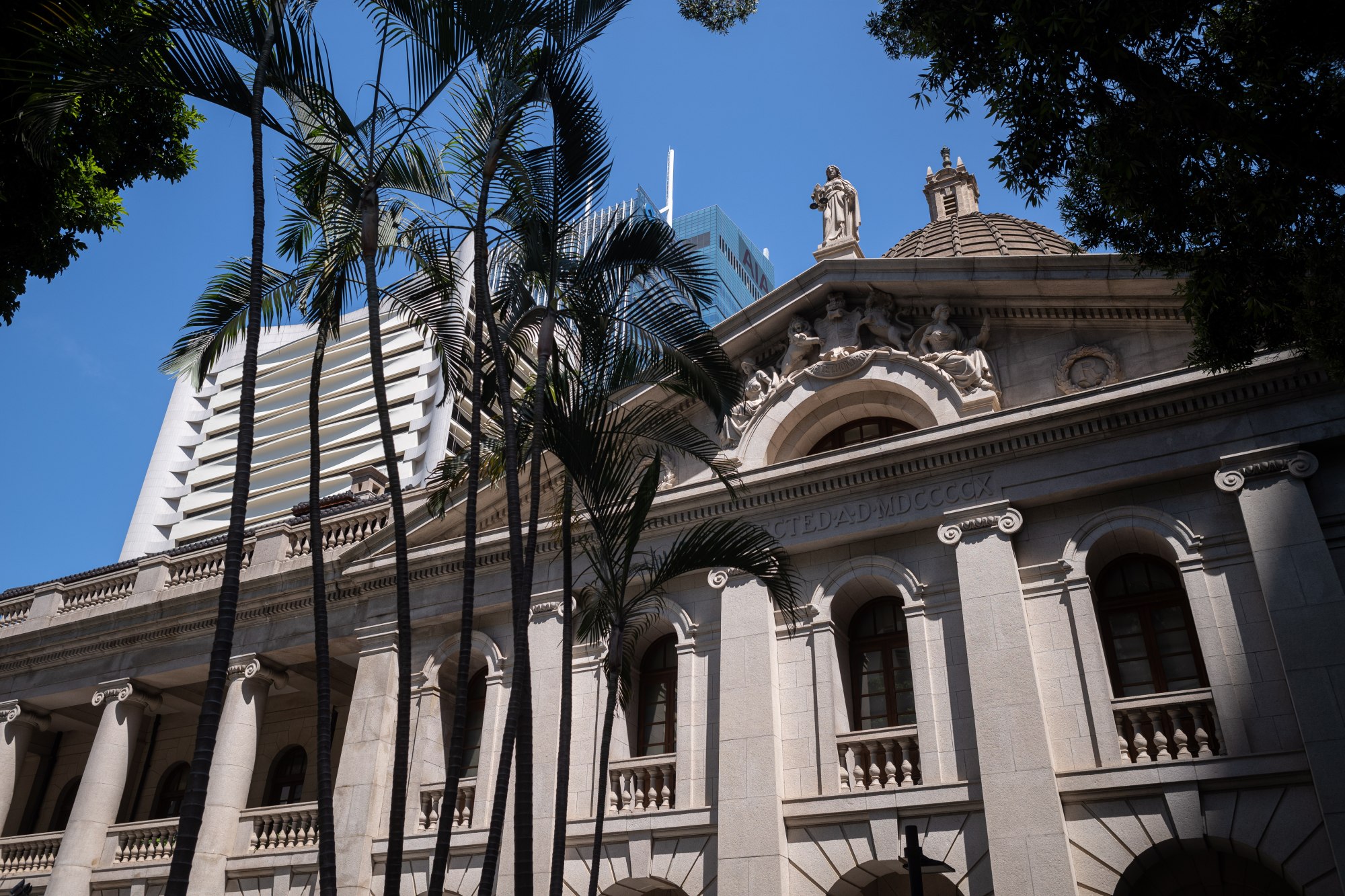 The Court of Final Appeal in Hong Kong’s Central district. Photo: EPA-EFE