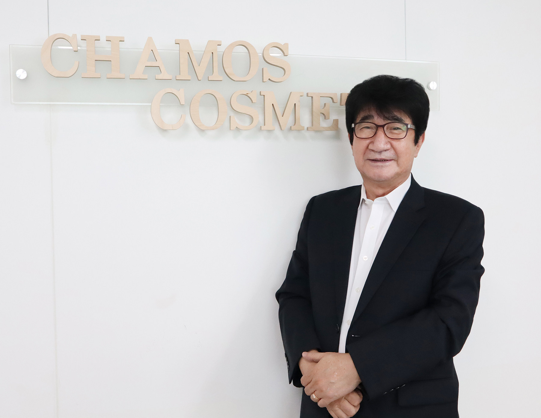 Yoon Chan-mo, CEO of Chamos Cosmetic