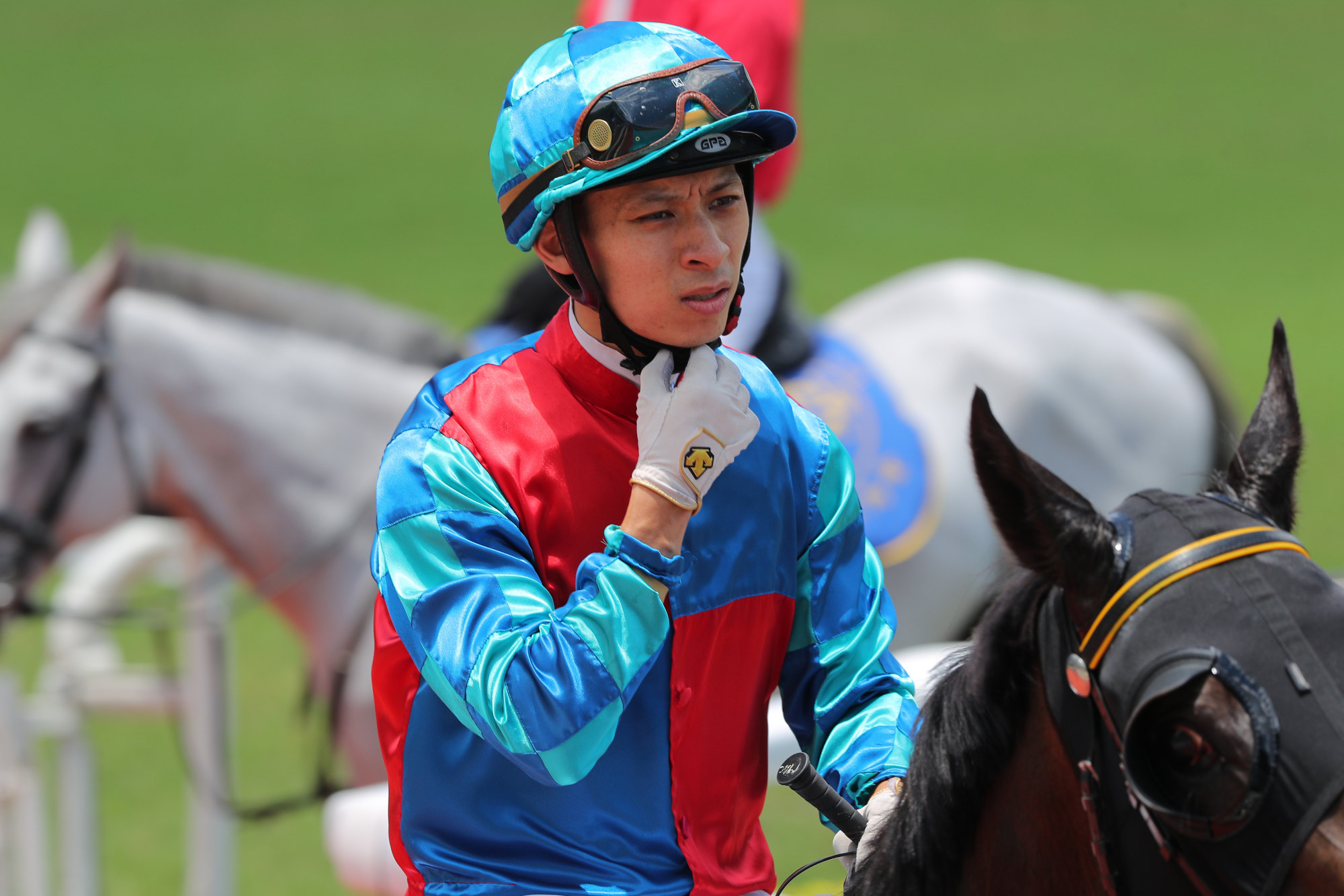 Matthew Chadwick after a recent winner. Photo: Kenneth Chan