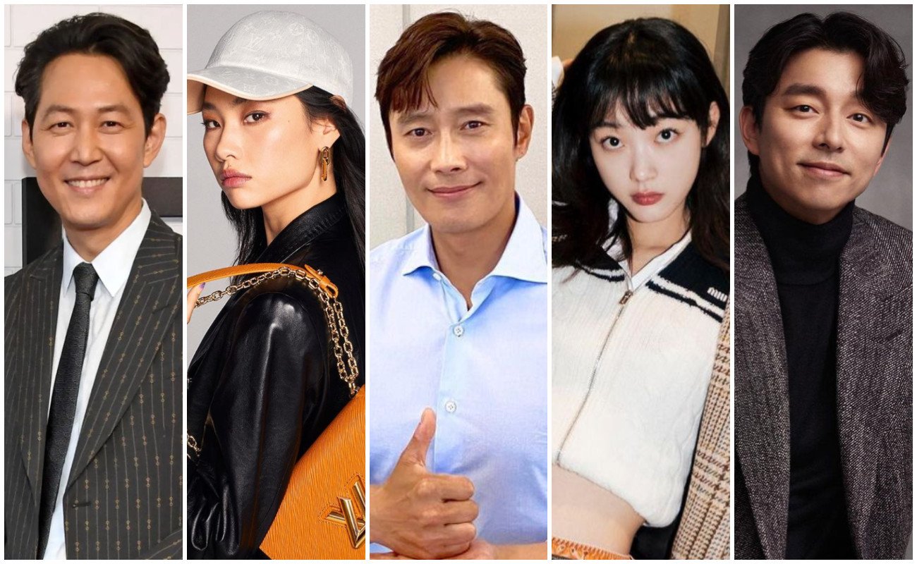 Overnight successes? Many of Squid Game’s stars, such as Lee Jung-jae, HoYeon Jung, Lee Byung-hun, Lee Yoo-mi and Gong Yoo, had established showbiz careers before the Netflix show – but who has banked the most? Photos: @jungjaeri.fan, @hoooooyeony, @byunghun0712,  @leeyoum262, @gongyoo_official/Instagram