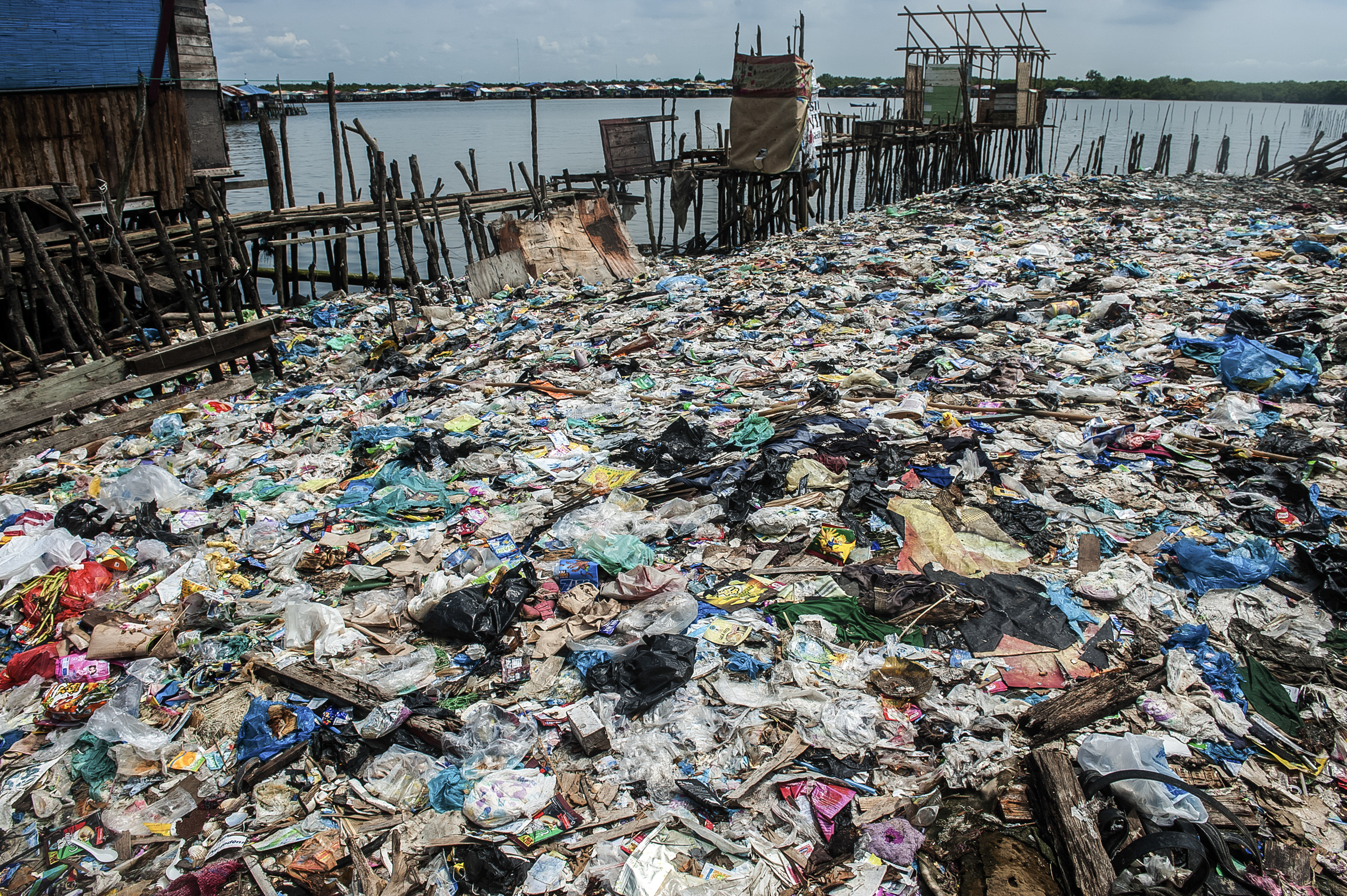 Plastic may be a dirty word these days, but its origins are in art and sculpture. Photo: Sutanta Aditya/NurPhoto via Getty Images