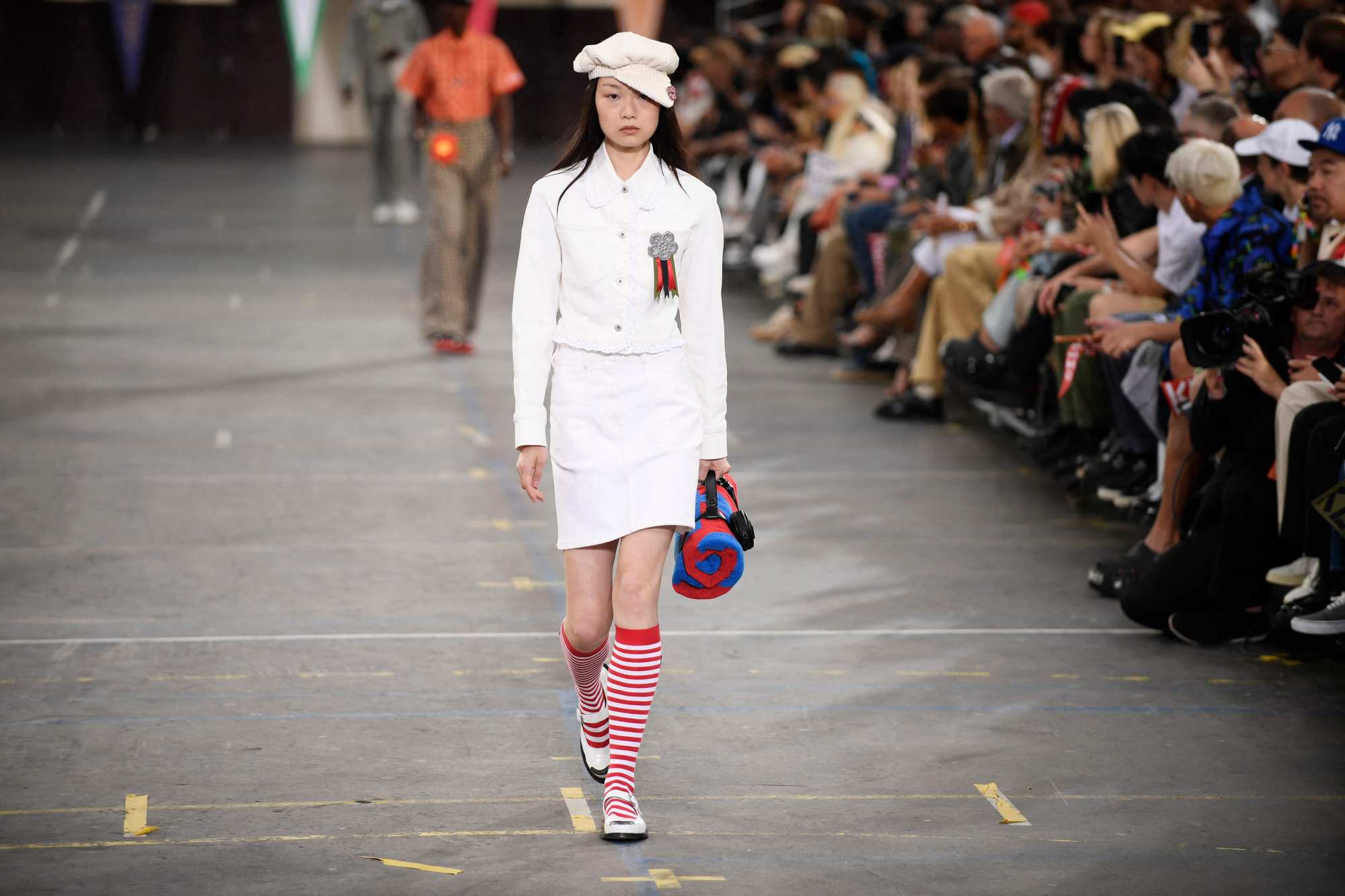 Nigo presents a first preppy and blossoming fall collection for Kenzo