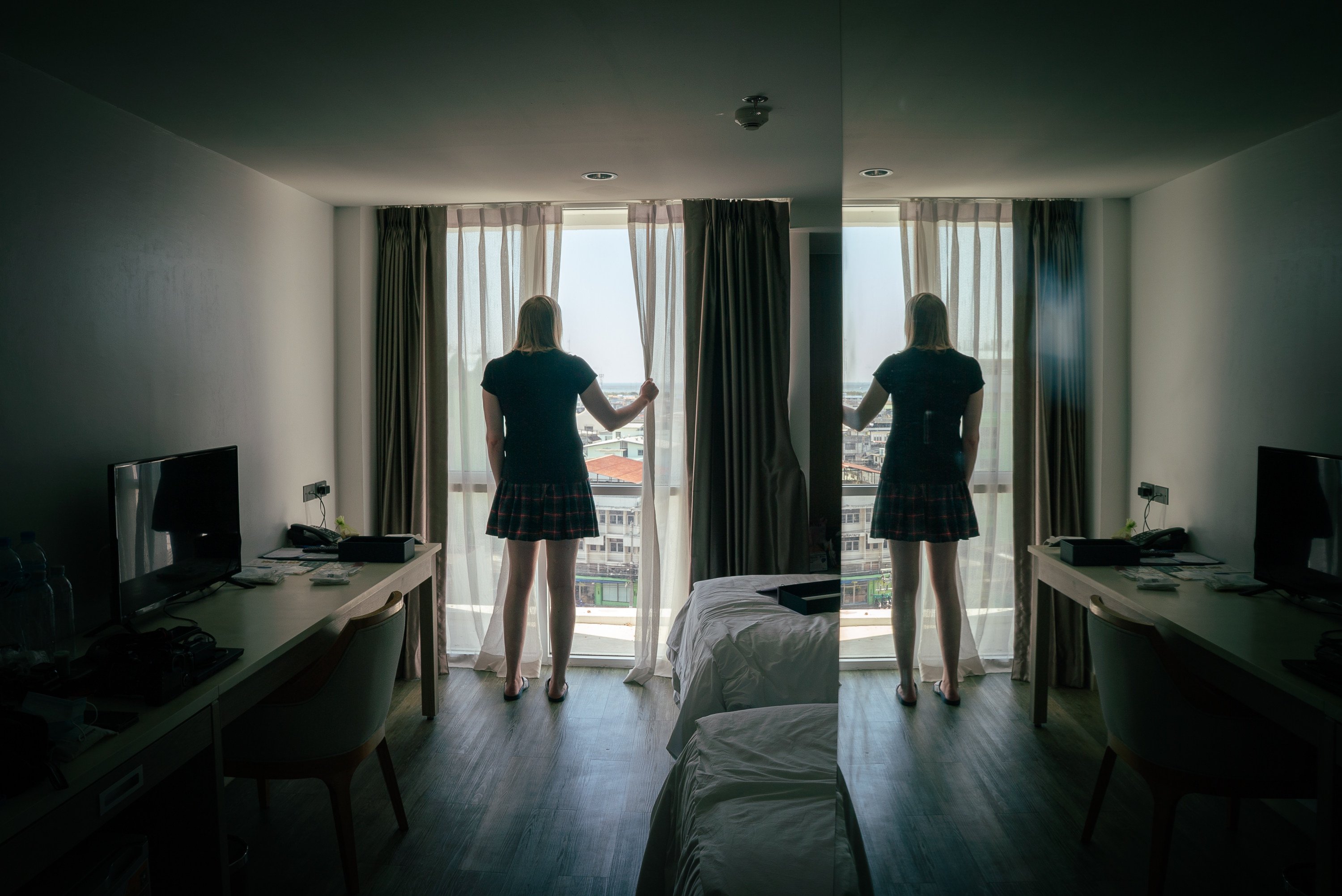 —ONE TIME USE ONLY—&#xA;&#xA;Yui from Norway, in her hotel room in Chonburi, Thailand,  2022. Yui is in Thailand for gender confirmation surgery.&#xA;&#xA; &#xA;&#xA;CREDIT: Mailee Osten-Tan