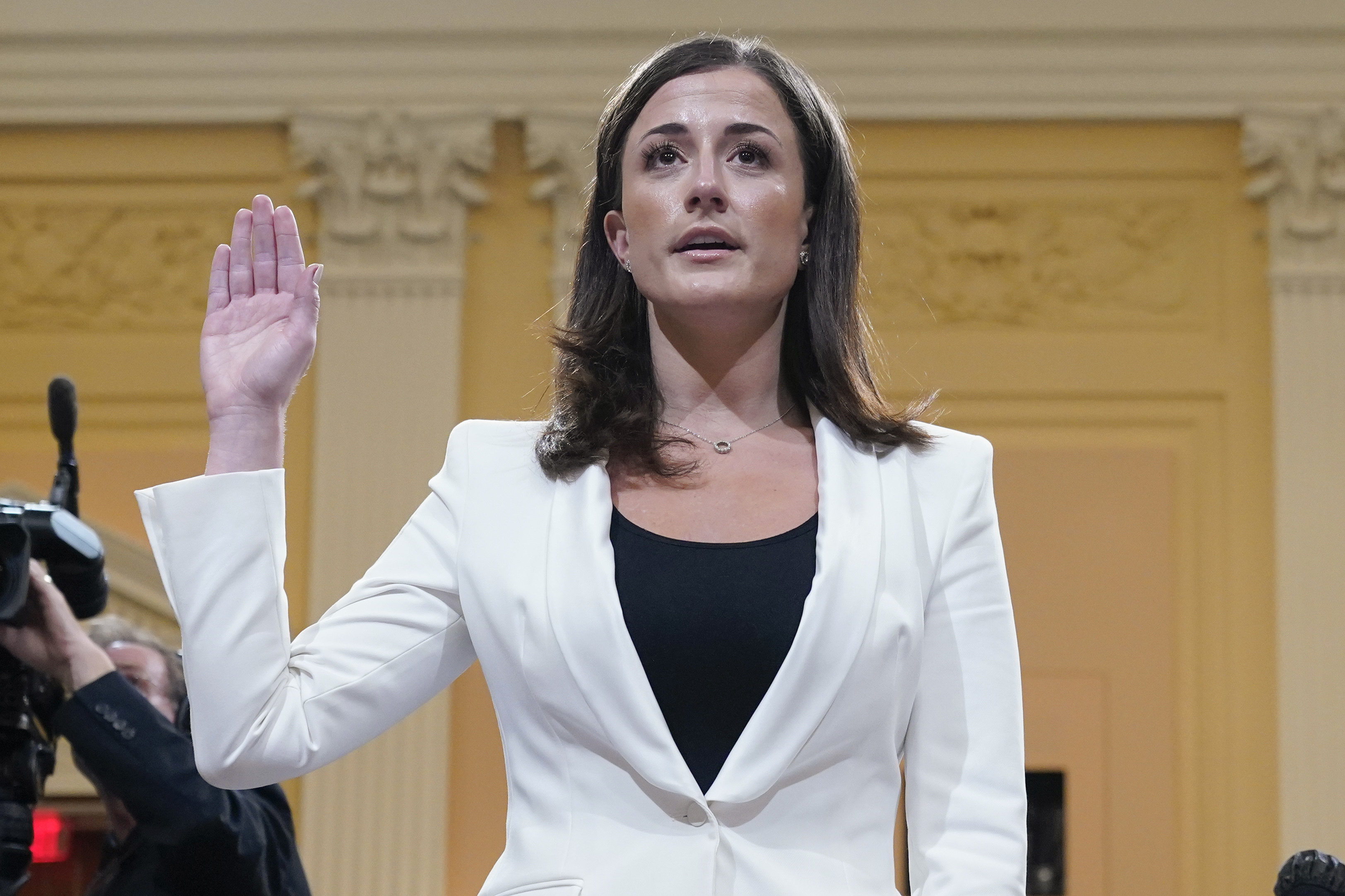 Cassidy Hutchinson: The ex-Trump White House aide with a 'smoking
