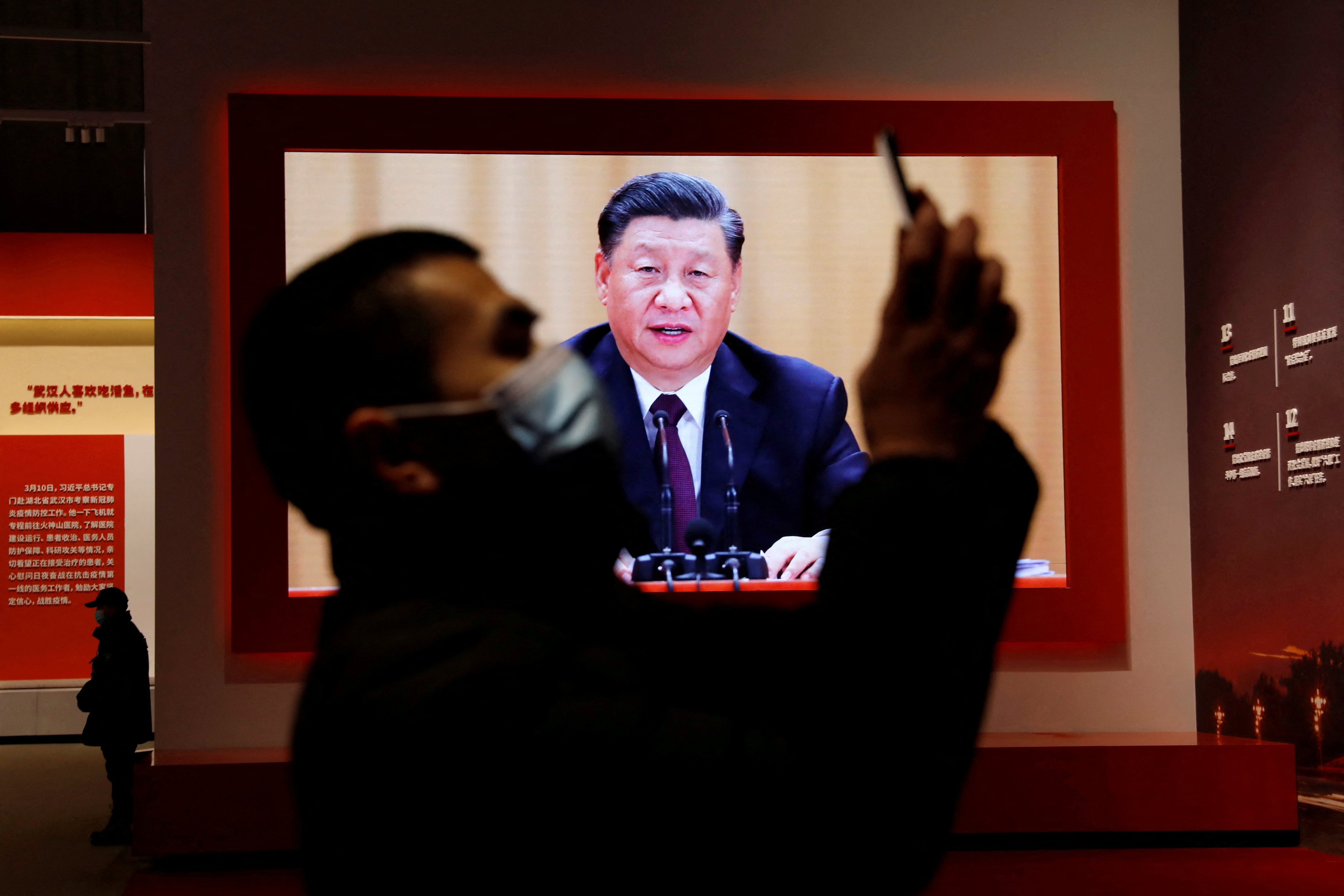 Chinese president Xi Jinping visited Wuhan this week. Photo: Reuters

 
