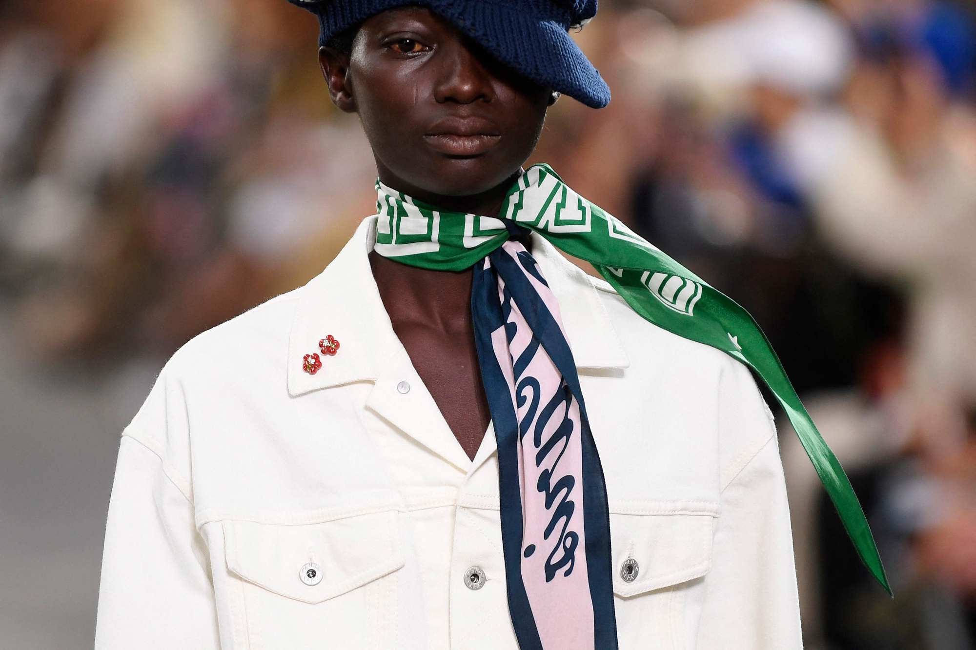 How Kenzo found a preppy, 70s groove at Paris Fashion Week: Nigo's  autumn/winter 2022 menswear collection mixed Scout's scarves with African  vibrancy and Asian crossover styles