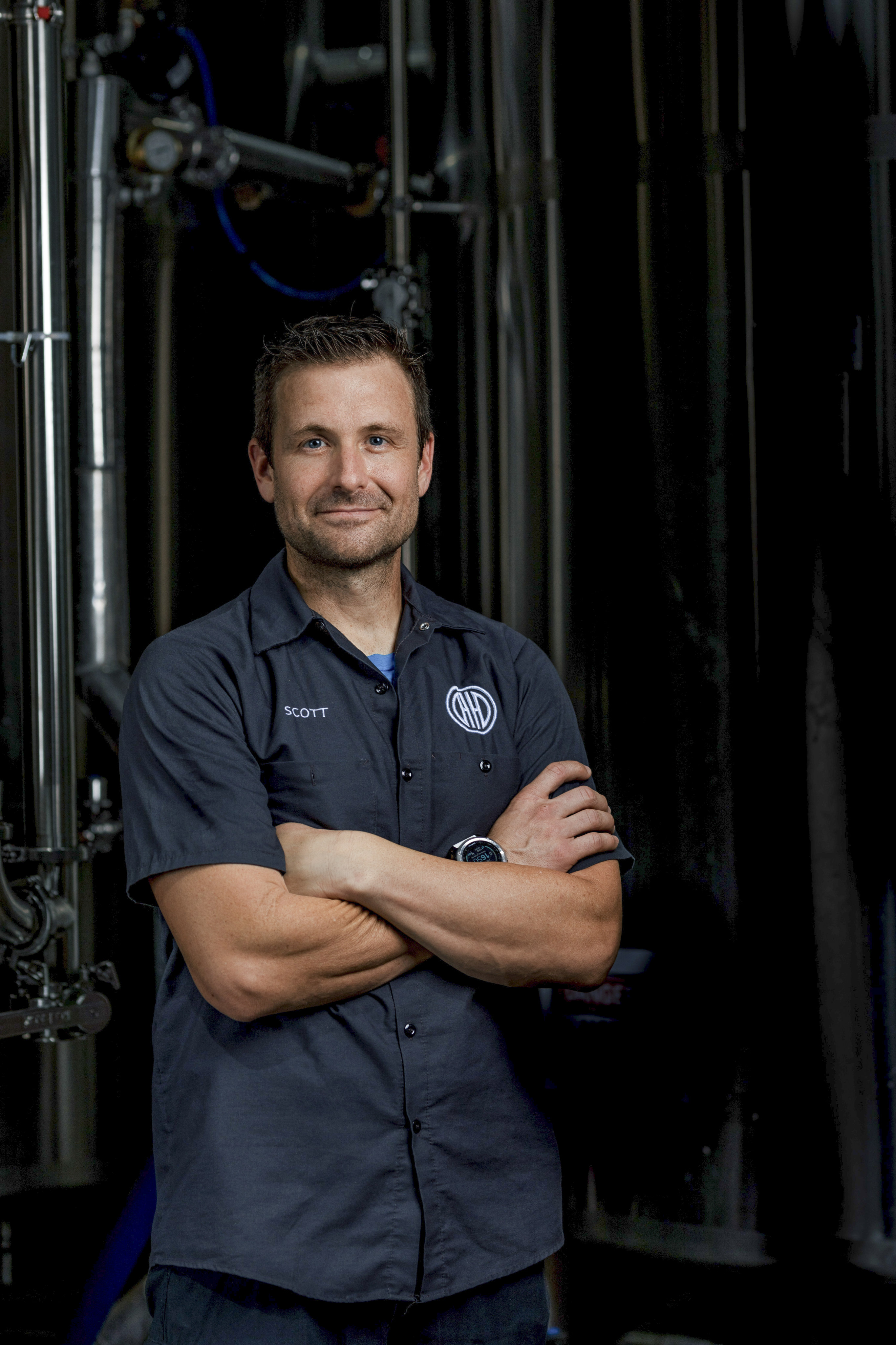 Scott Powrie is the US-born, Hong Kong-based
founder and owner of local craft beer brand Double Haven and Dragon Water alcoholic seltzer.
Photo: Scott Powrie